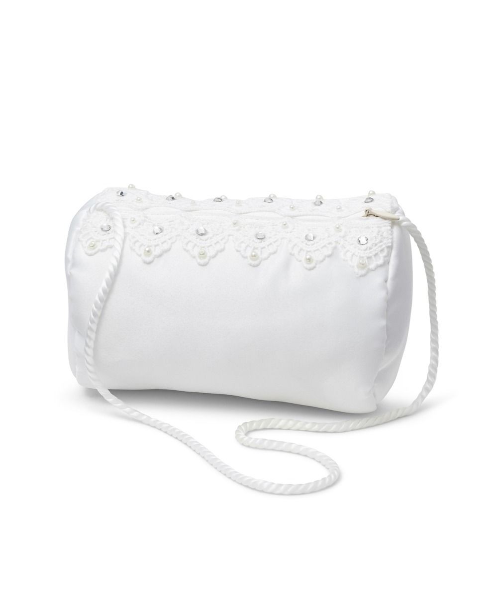 Girls Clutch Purse with Lace Detail – MB7704