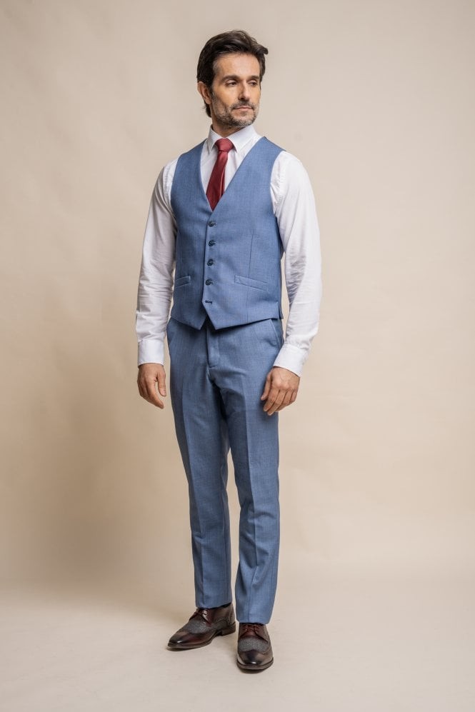 Men's Slim Fit Formal Waistcoat - REEGAN