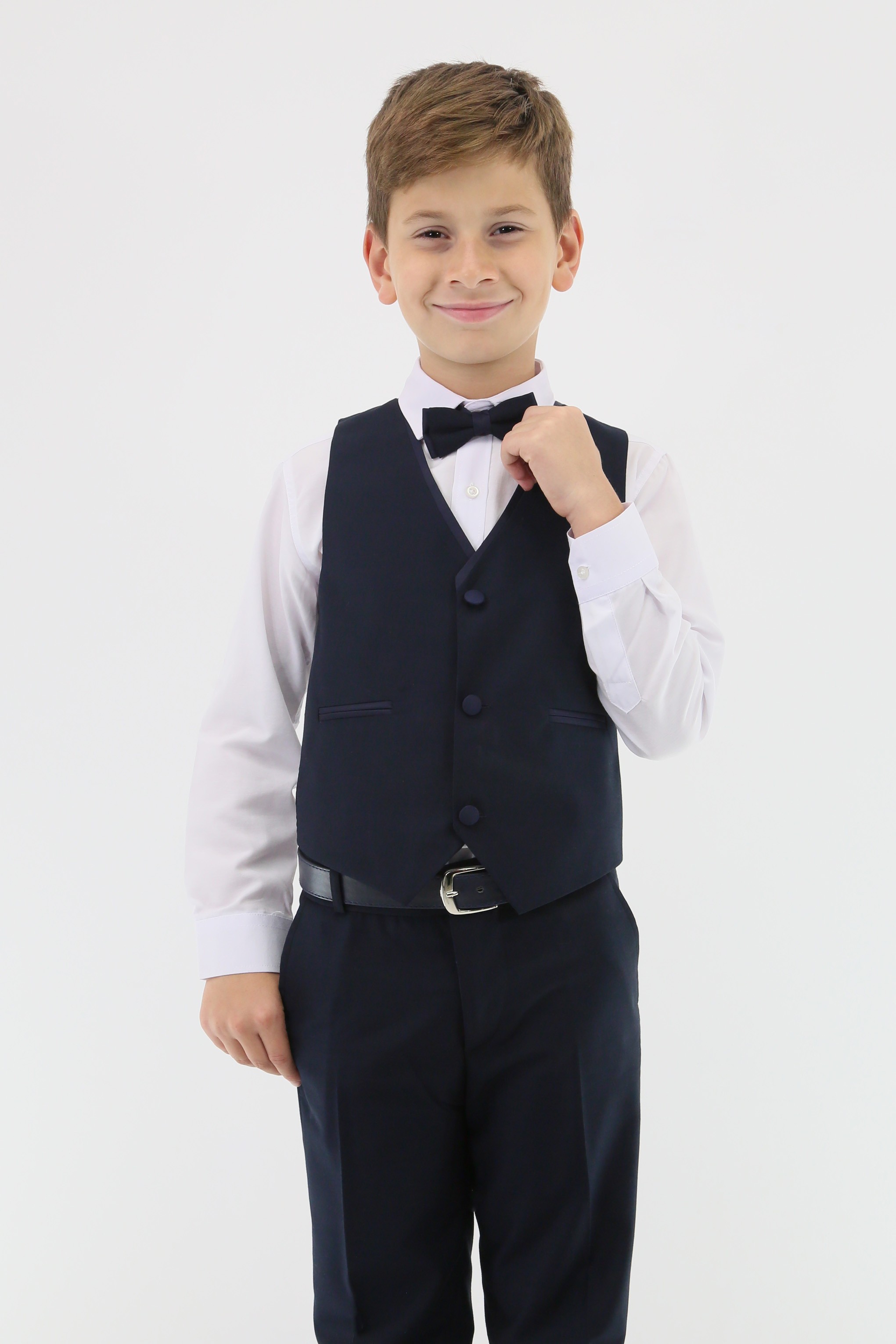 Boys Slim Fit  Piping Tuxedo Dinner Suit Set