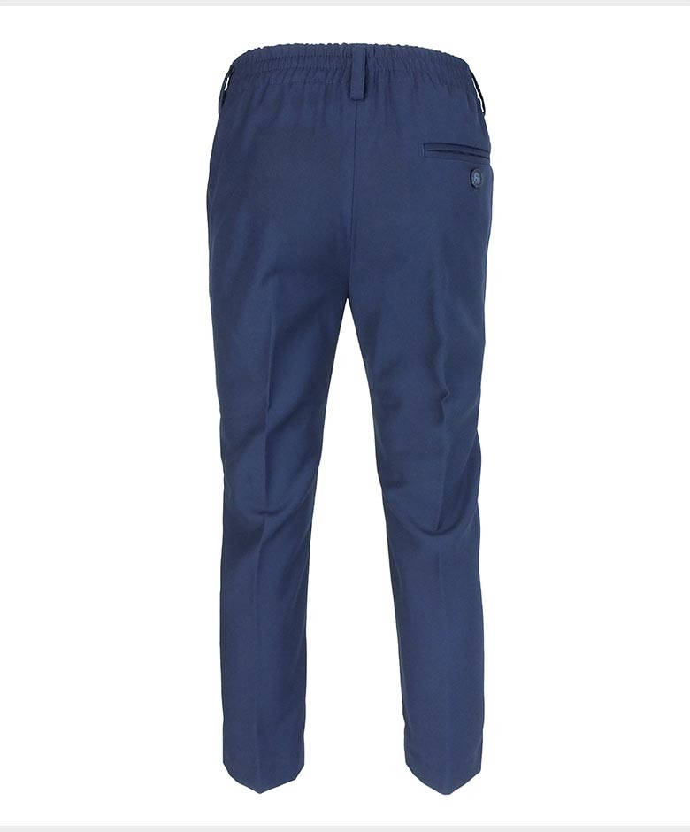 Boys Navy Blue Formal Trousers