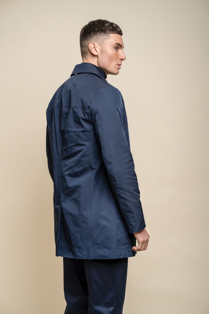 Men's Mi-Length Lightweight Casual Coat - BARRACUDA