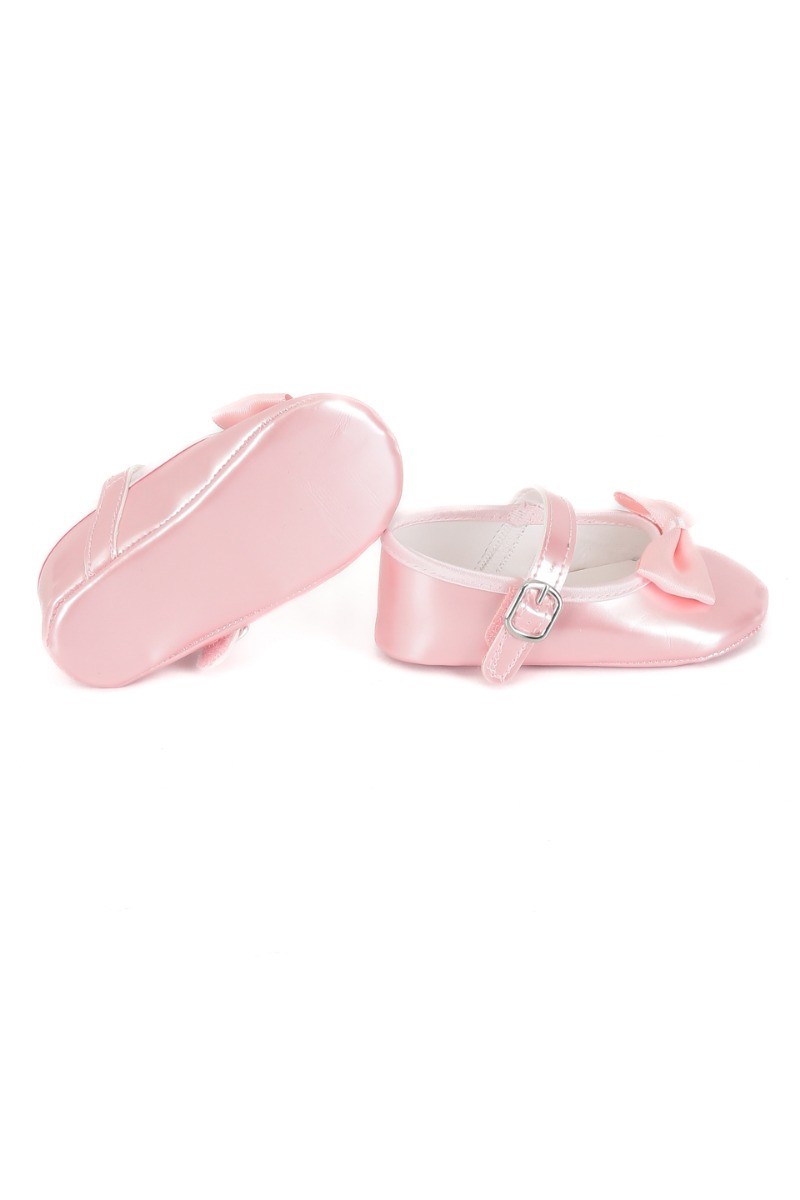 Baby Girls Soft Pre-Walker Shoes - Pink