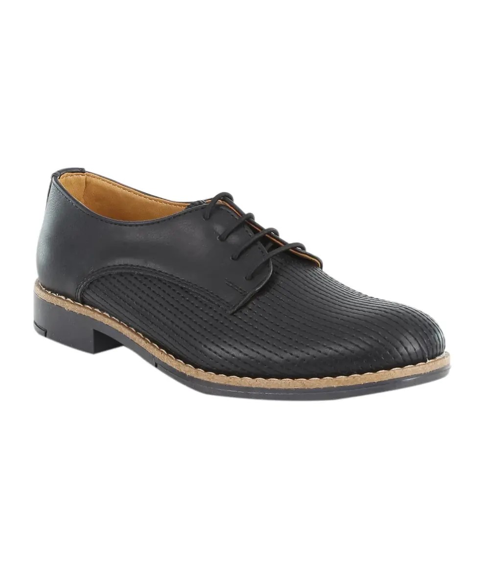 Boys Leather Lace Up Formal Shoes