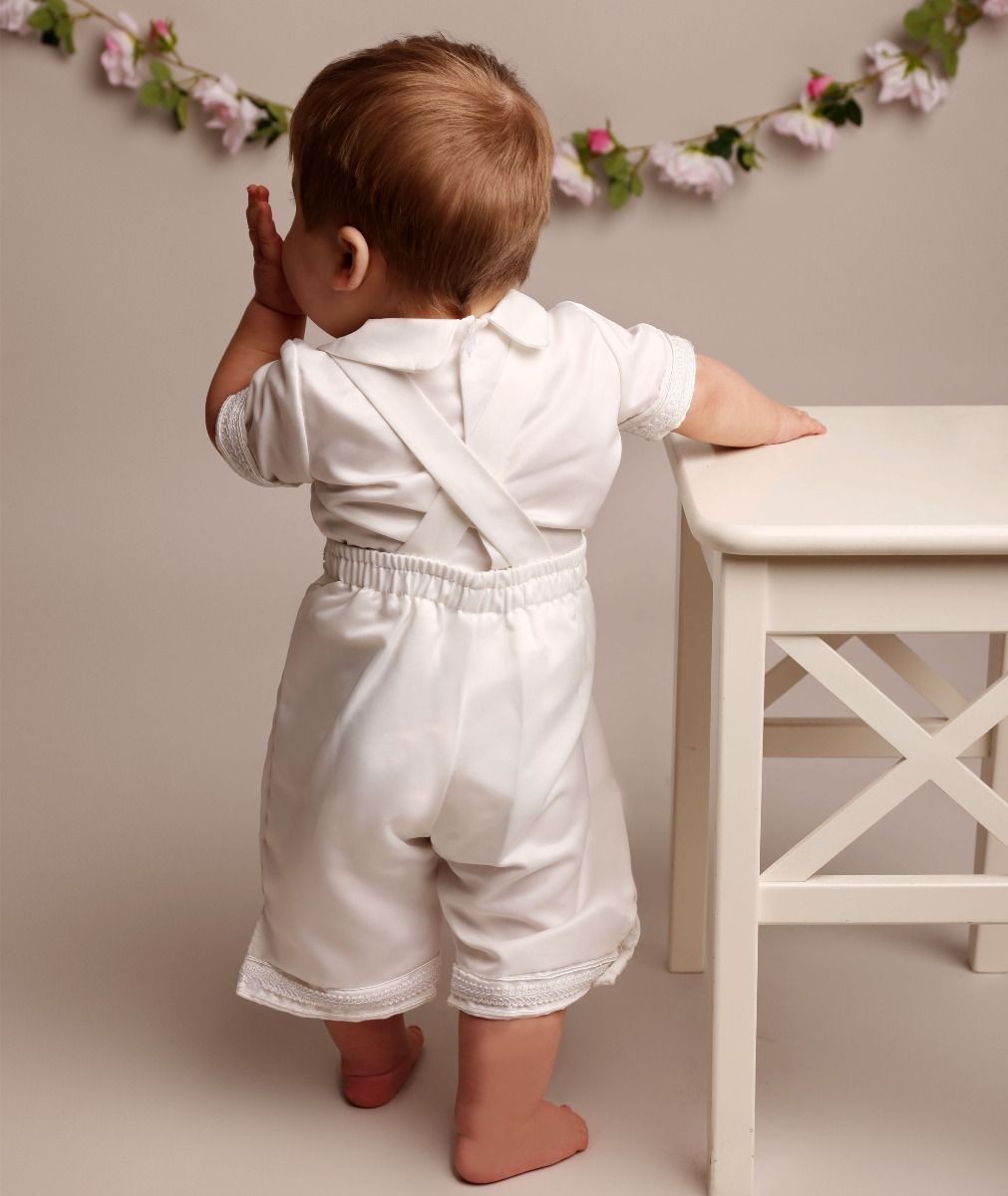 Baby Boys Christening Outfit Set - KEVIN - Ivory
