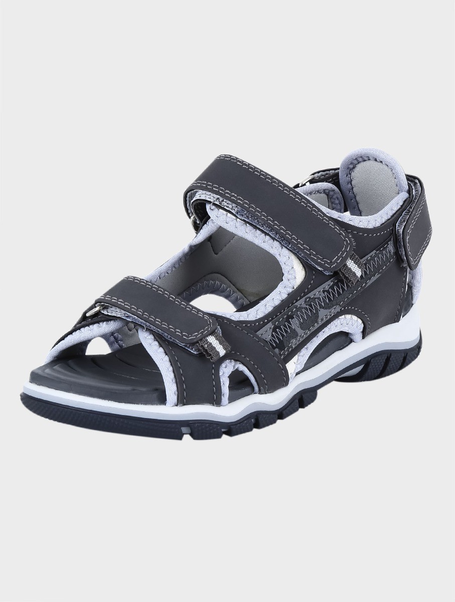 Boys Casual Sport Open Toe Sandals - Grey