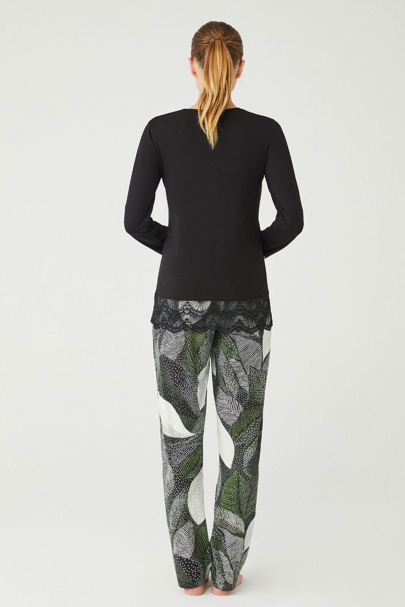 Women's Soft Pyjama Set - Black