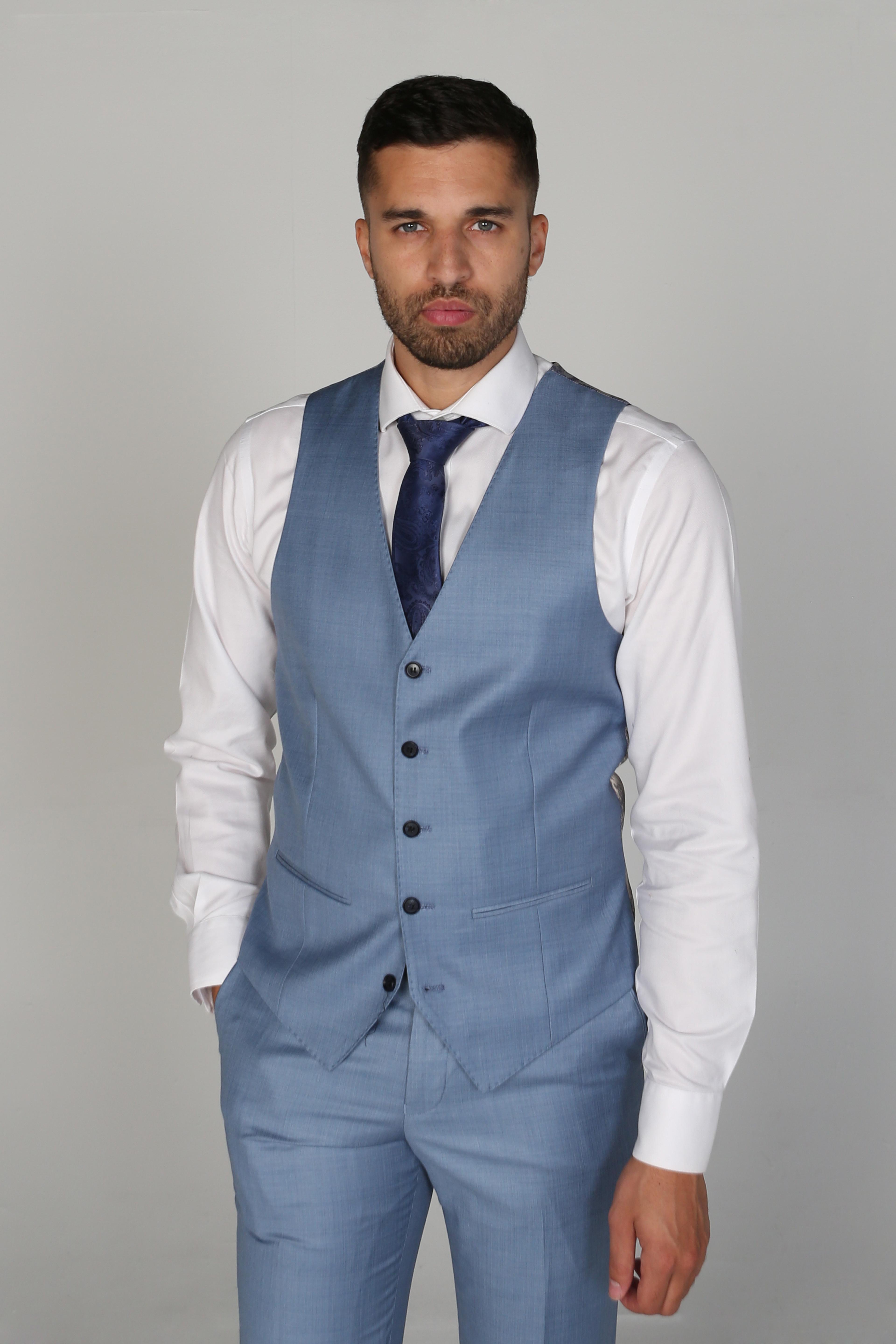 Men's Tailored Fit Formal Waistcoat  - CHARLES