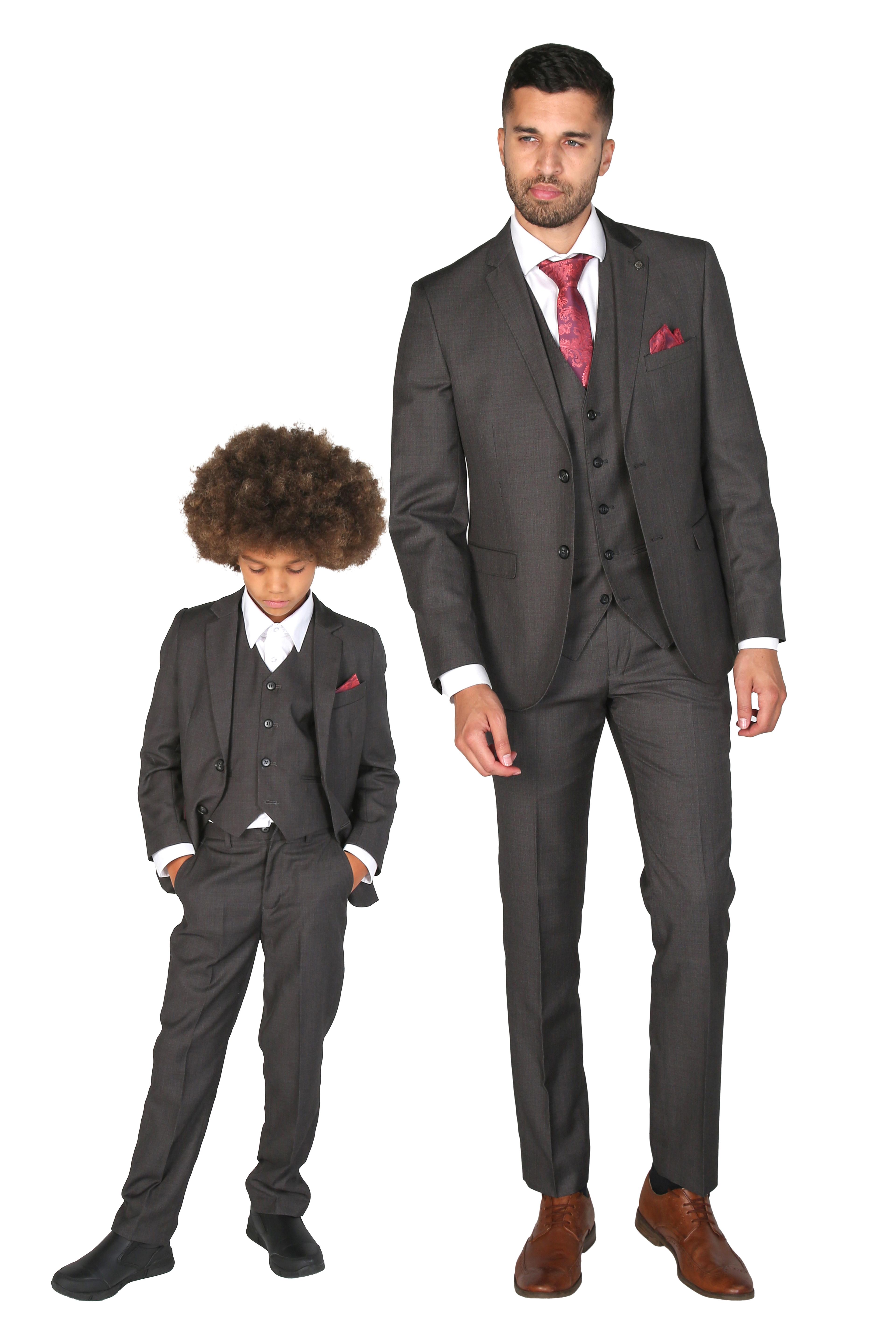 Men's Tailored Fit Formal Suit  - CHARLES