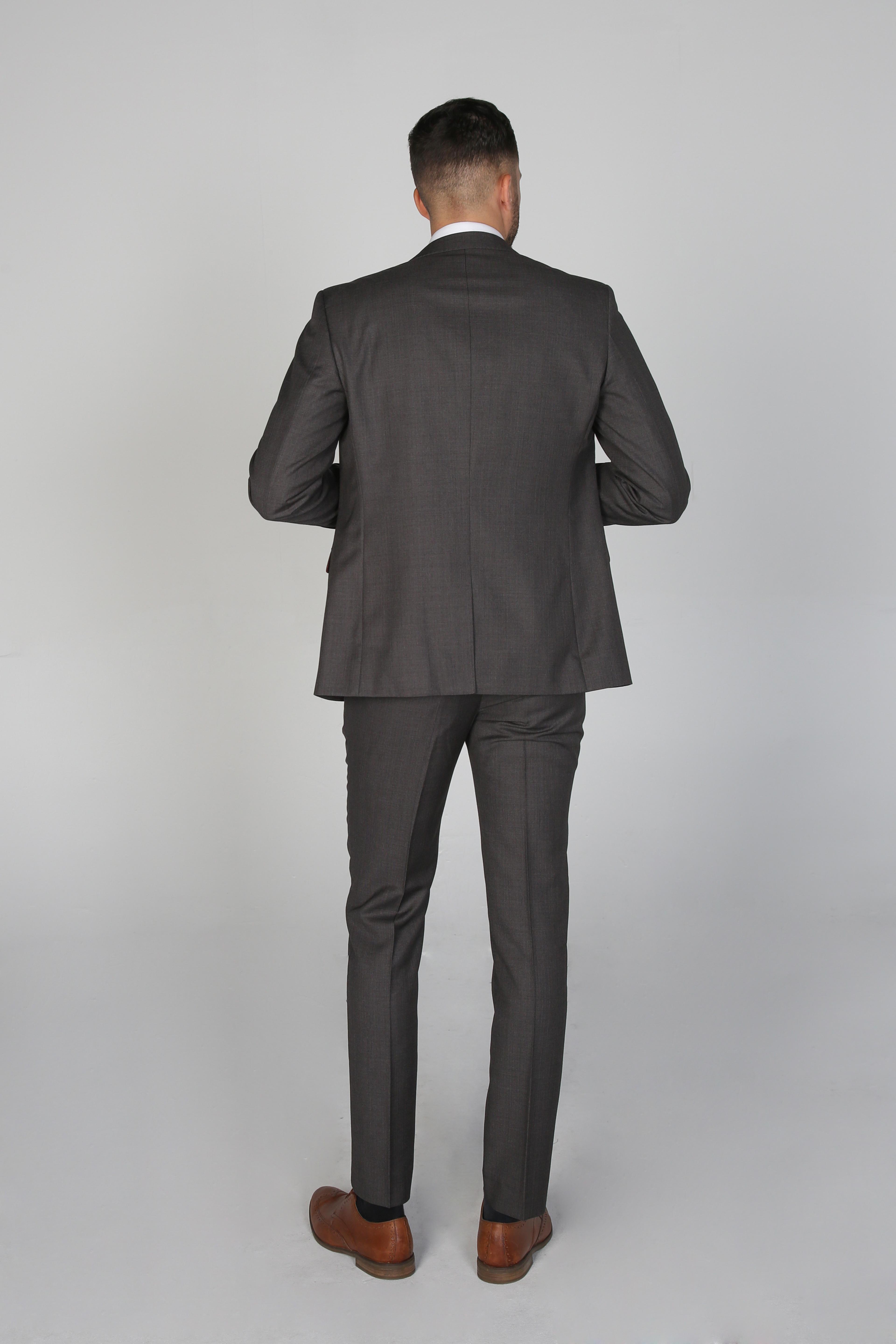 Men's Tailored Fit Formal Suit  - CHARLES