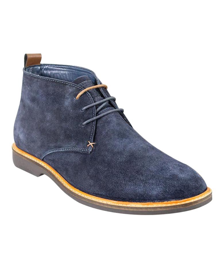 Men's Suede Ankle Boots - SAHARA