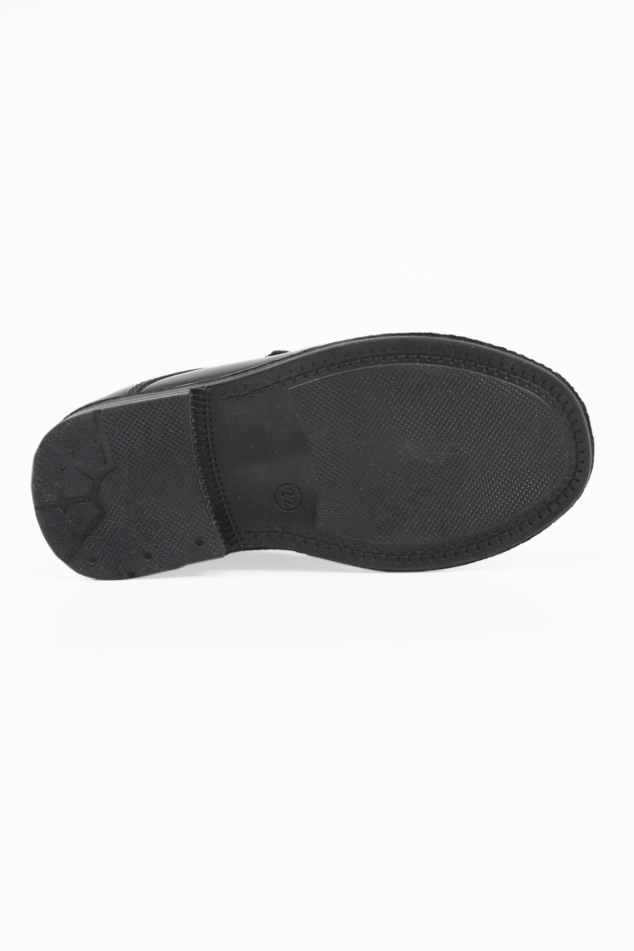 Boys Black Velcro Patent Dress shoes - MARCO