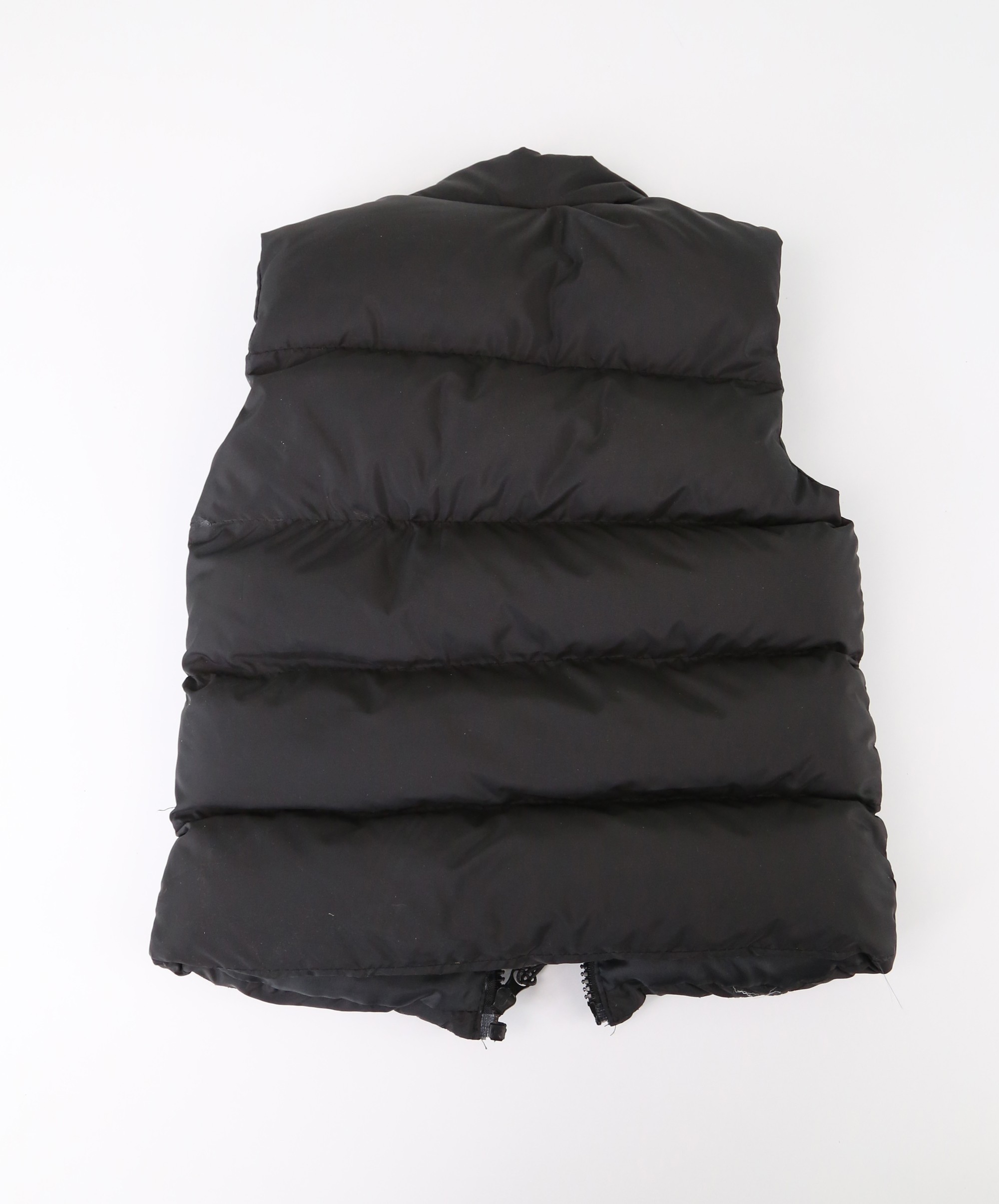 Boys Puffer Vest, Kids Padded Sleeveless Winter Outerwear - Black