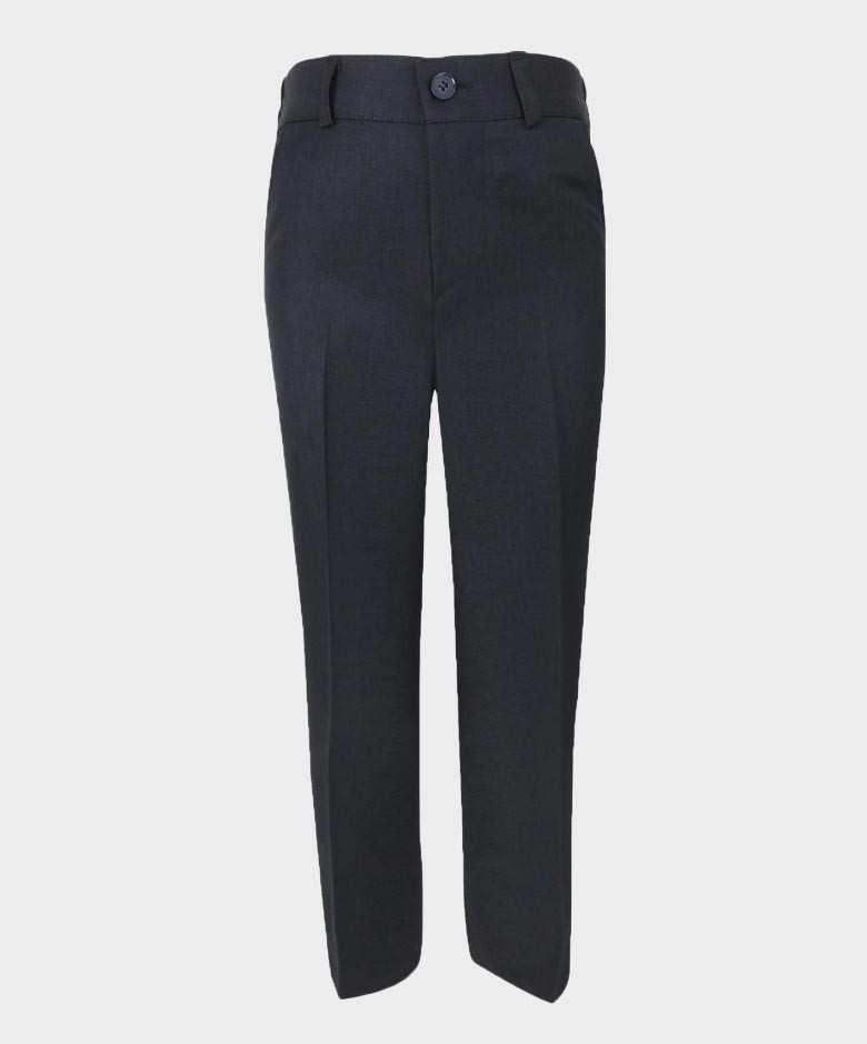 Boys Formal  Suit Trousers - Navy Blue