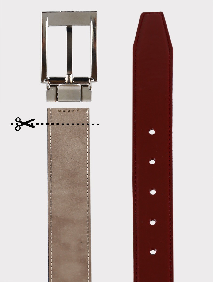 Boys Leather Belt - Shinny