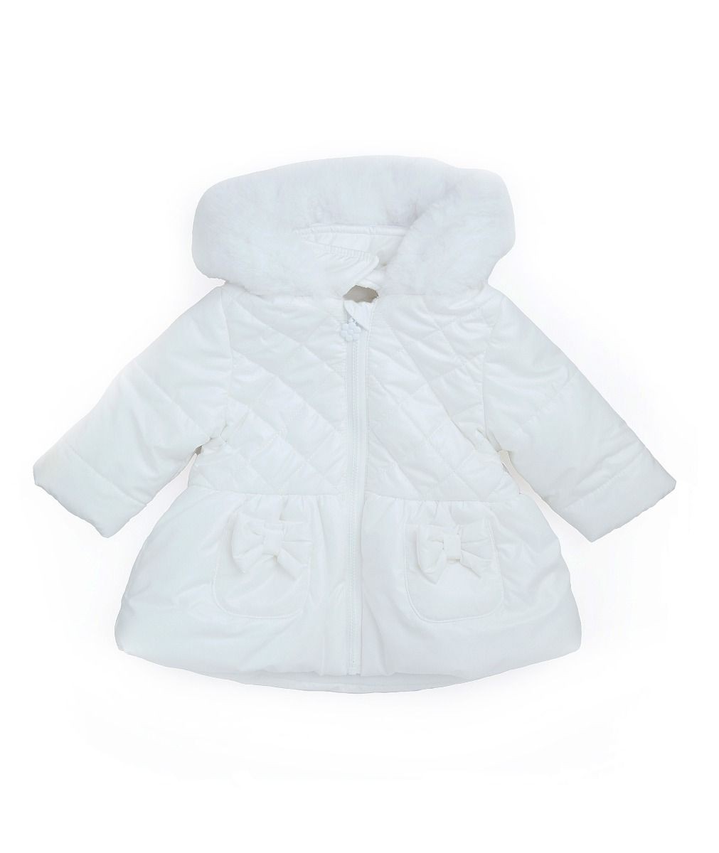 Baby & Girls' Quilted Hooded Puffer Coat - SASHA