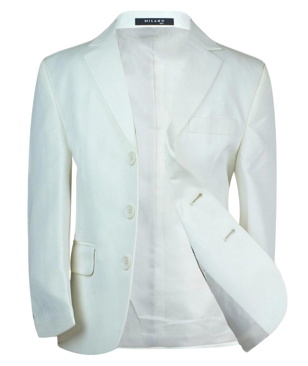 Boys All In One Communion Tailored Fit Suit - Ivory