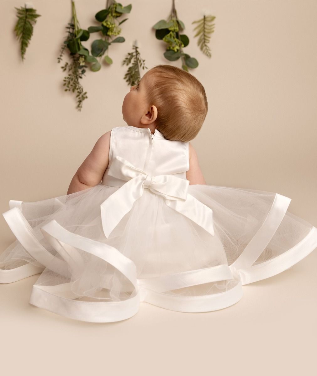 Ivory Sequin and Tulle Dress for Girls and Babies – JORJA