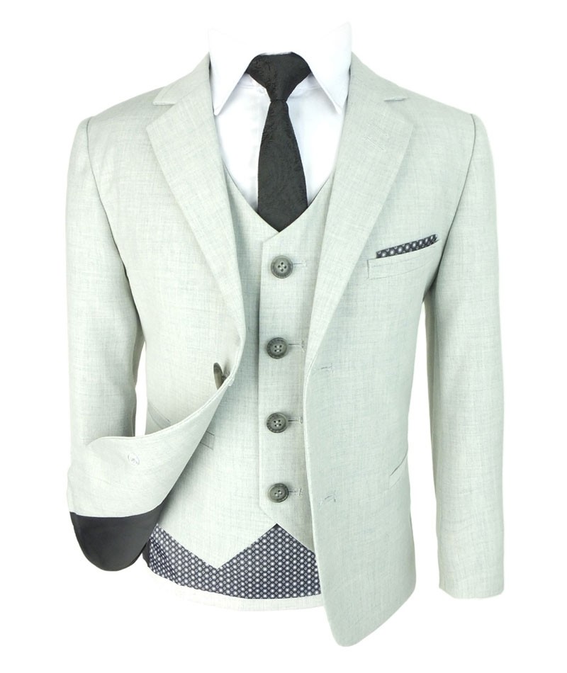 Slim boys store suit