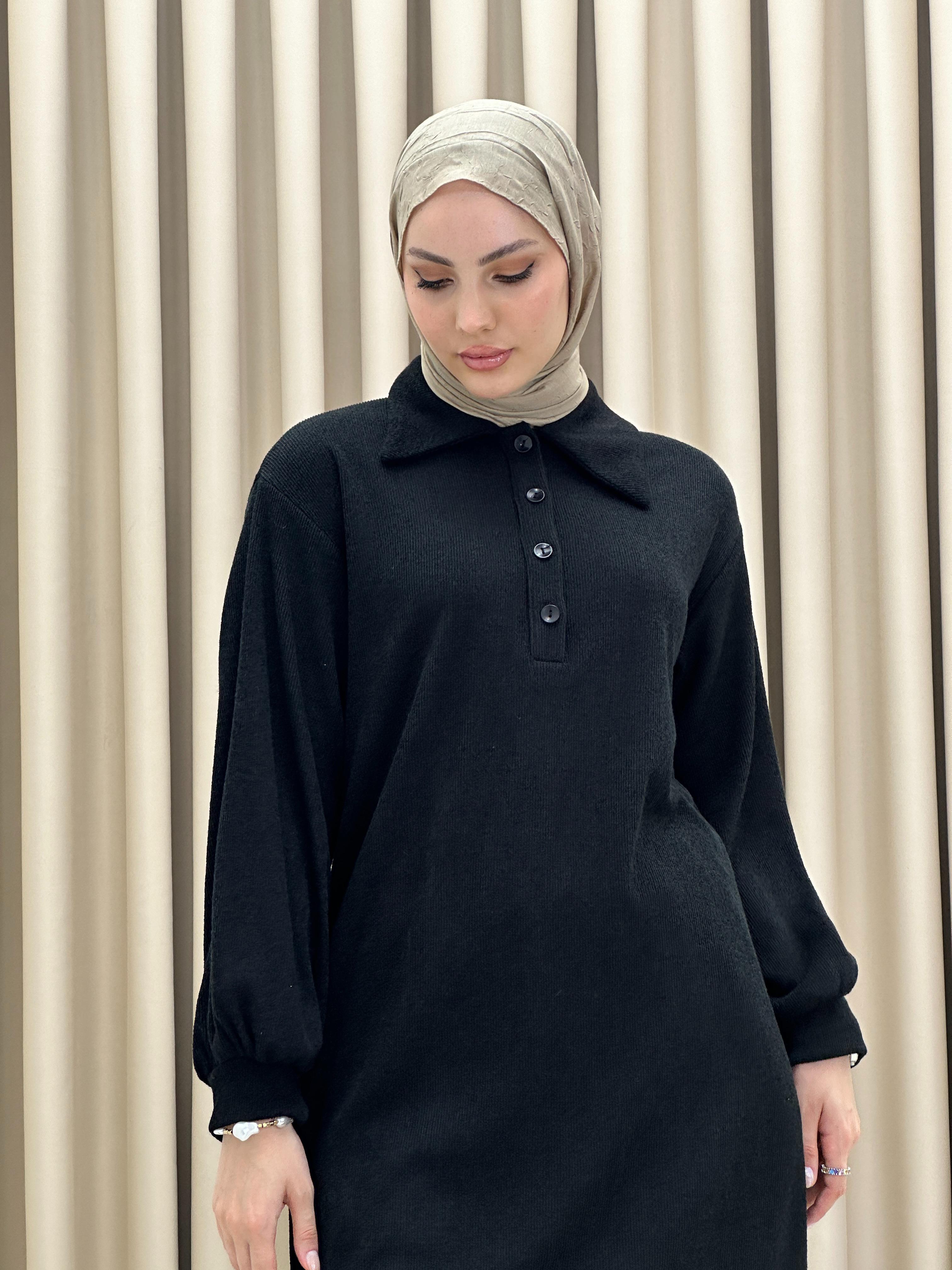 Örme Kumaş Lara Takım Siyah T6