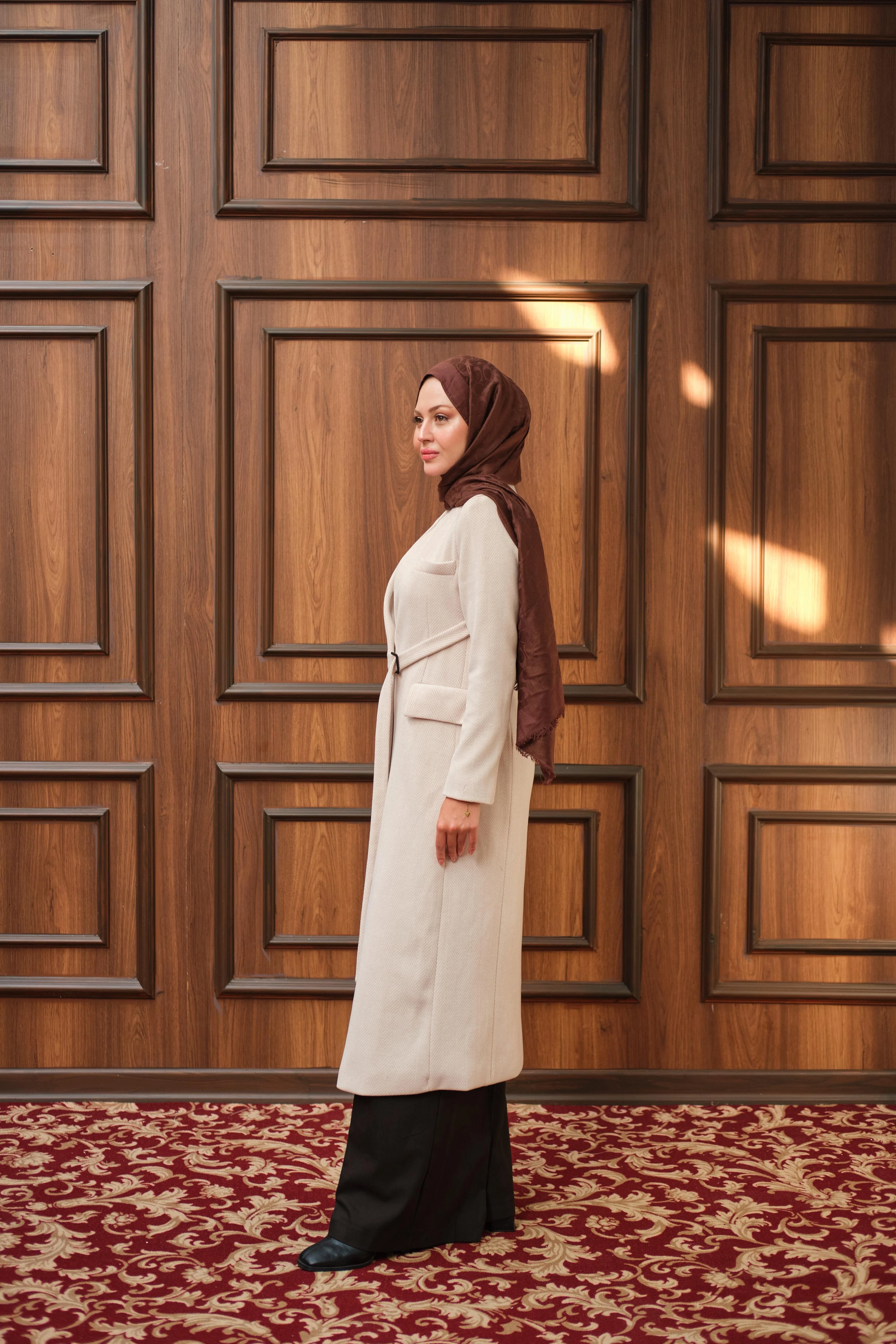 Alya Kuşaklı V Yaka Kaban-Taş