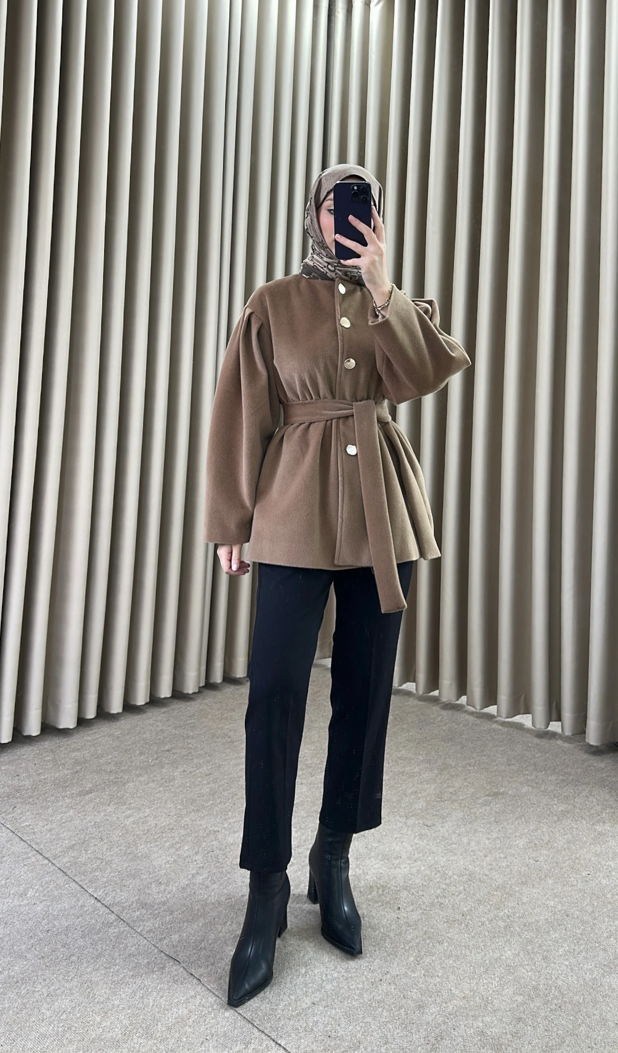 Sond Kaşe Kaban Bej K73