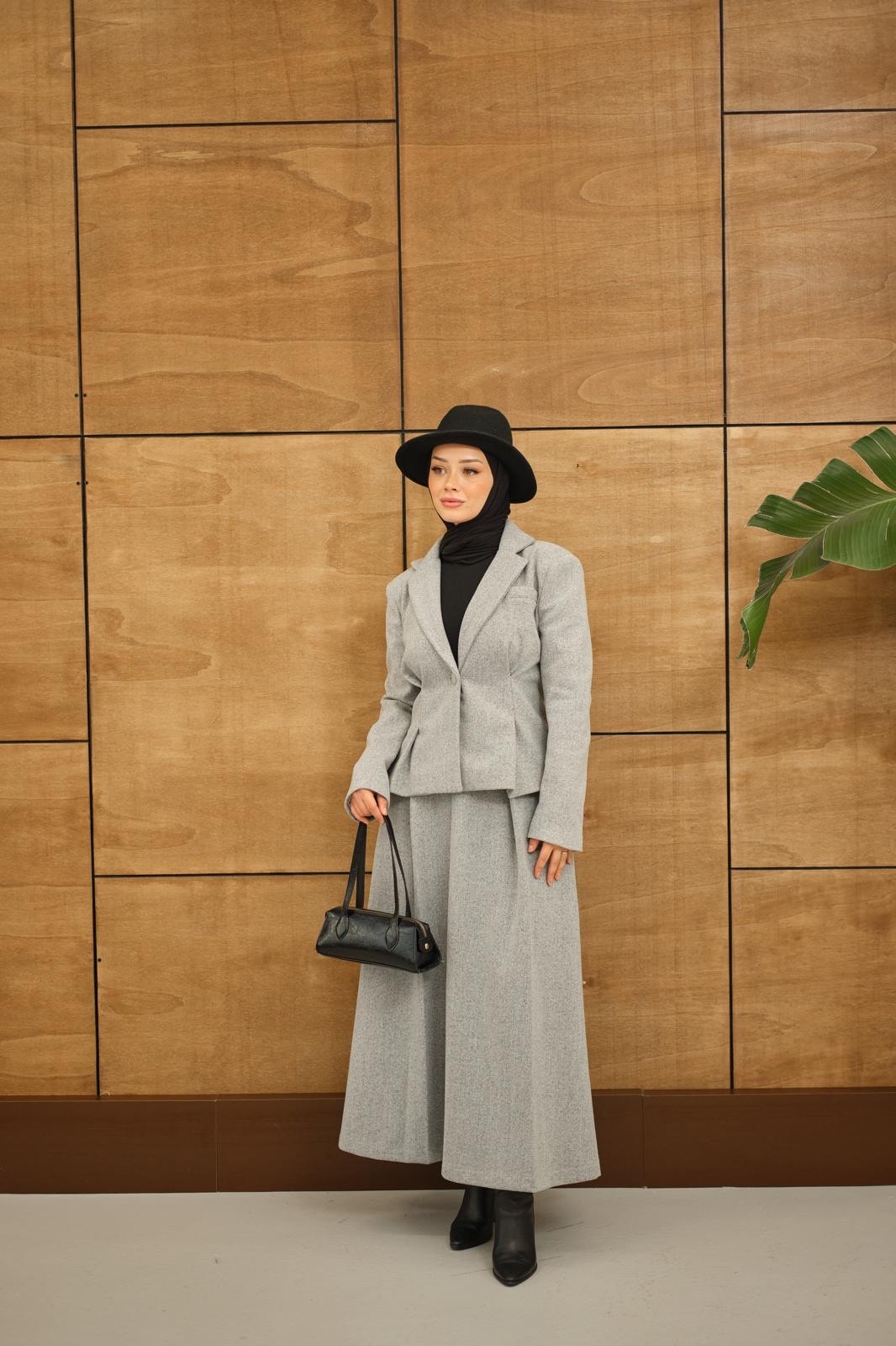 CLOYA ETEK TAKIM GRİ T300