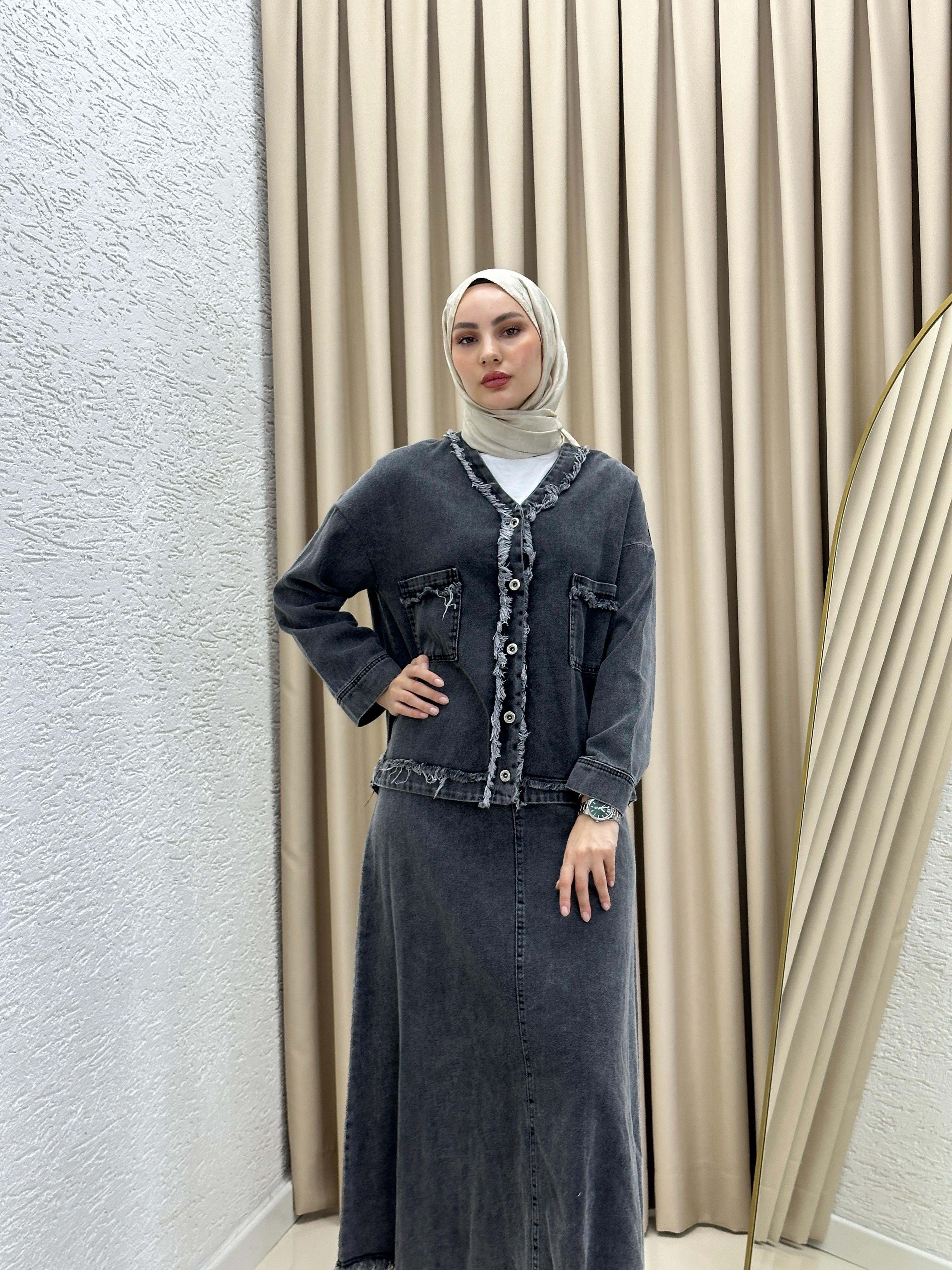 Tina Kot Takım Gri T8