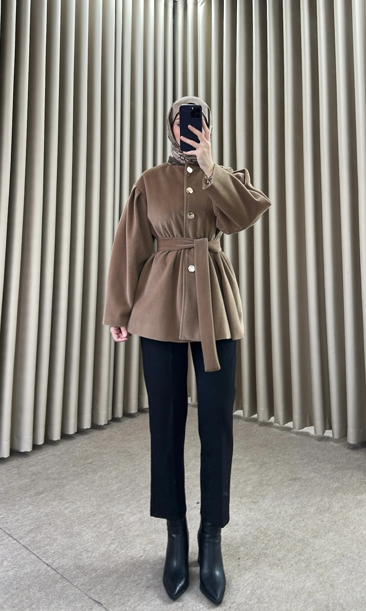 Sond Kaşe Kaban Bej K73