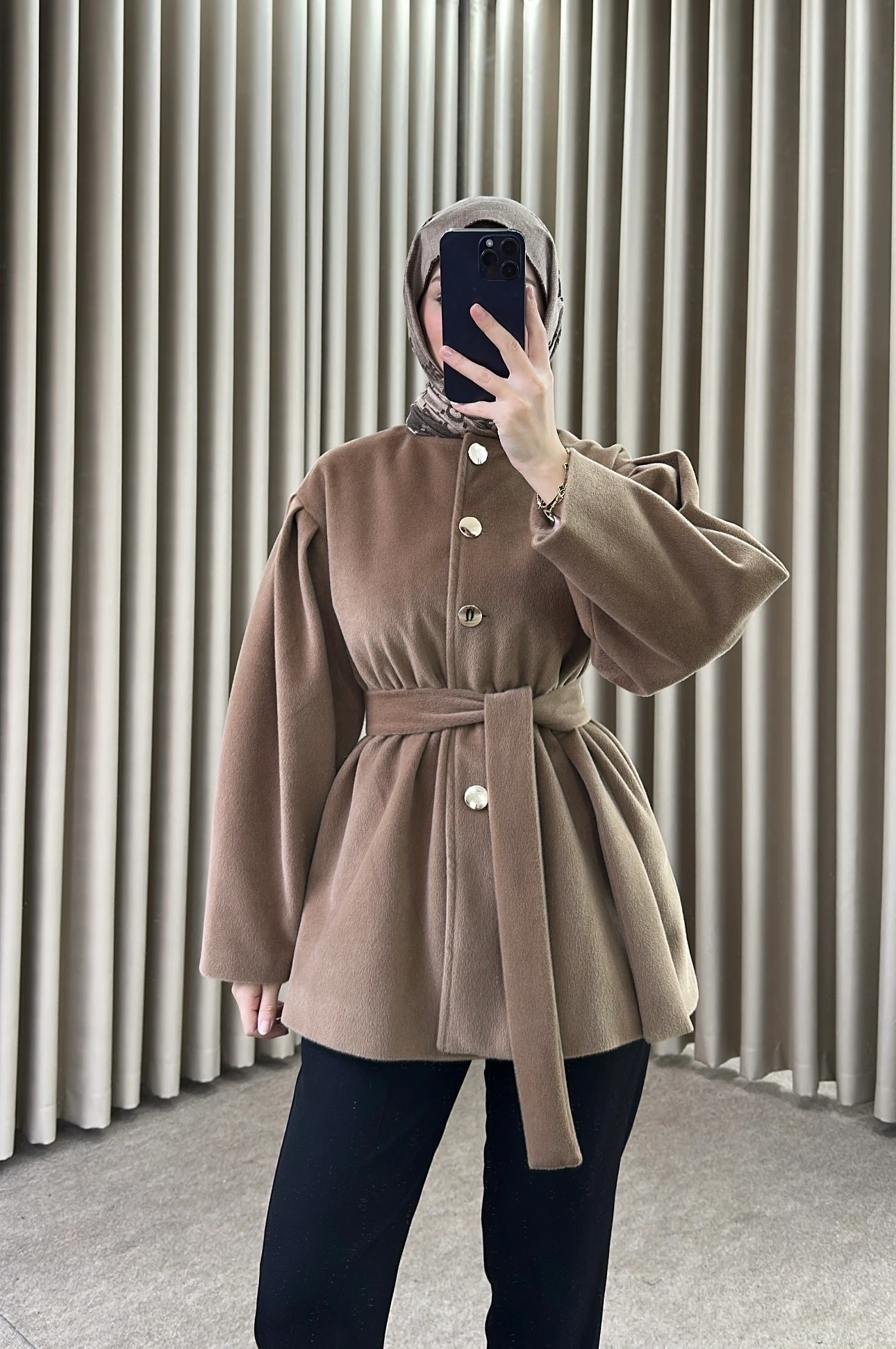 Sond Kaşe Kaban Bej K73