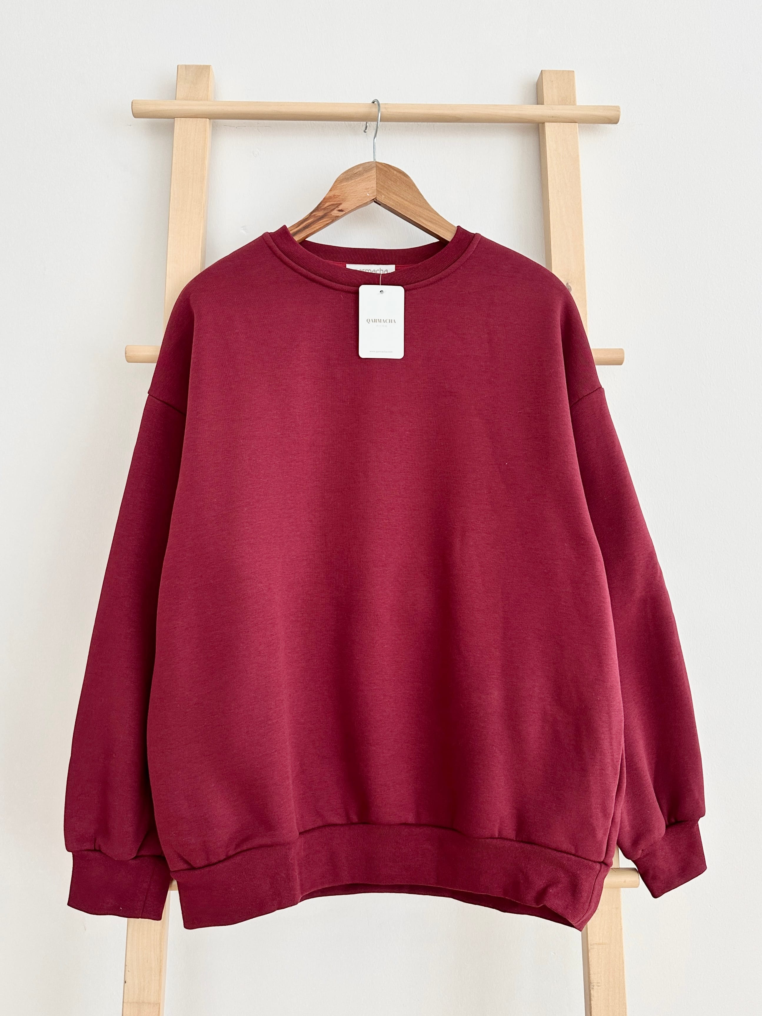 3 İplik Sweat - Bordo