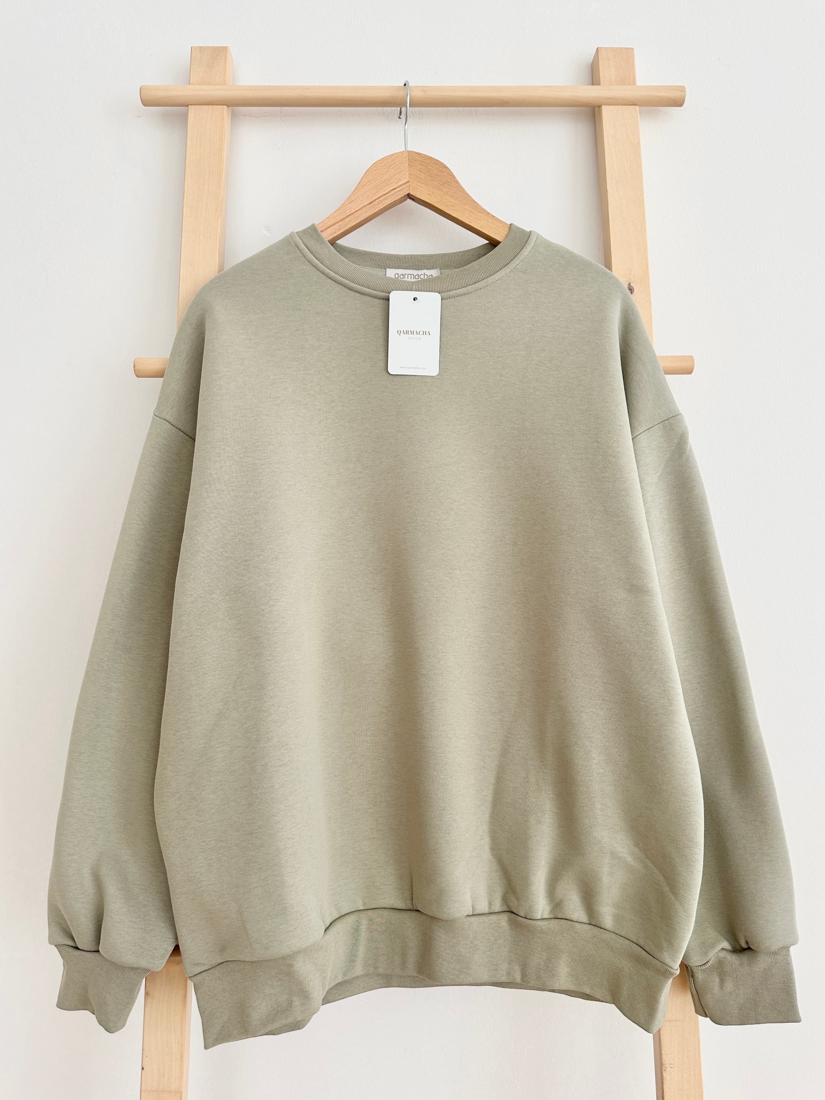 3 İplik Sweat - Açık Mint Yeşili