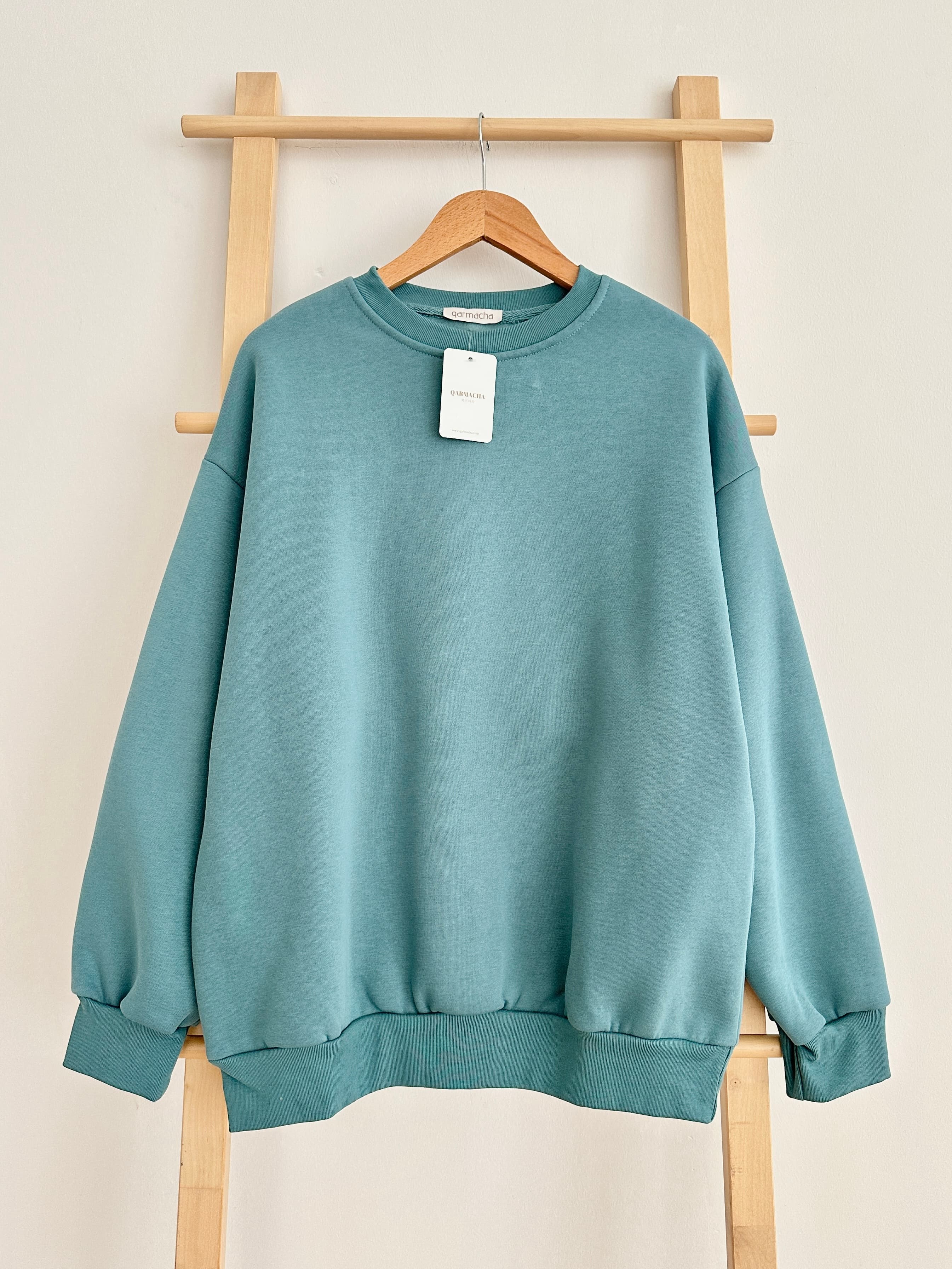 3 İplik Sweat - Turkuaz