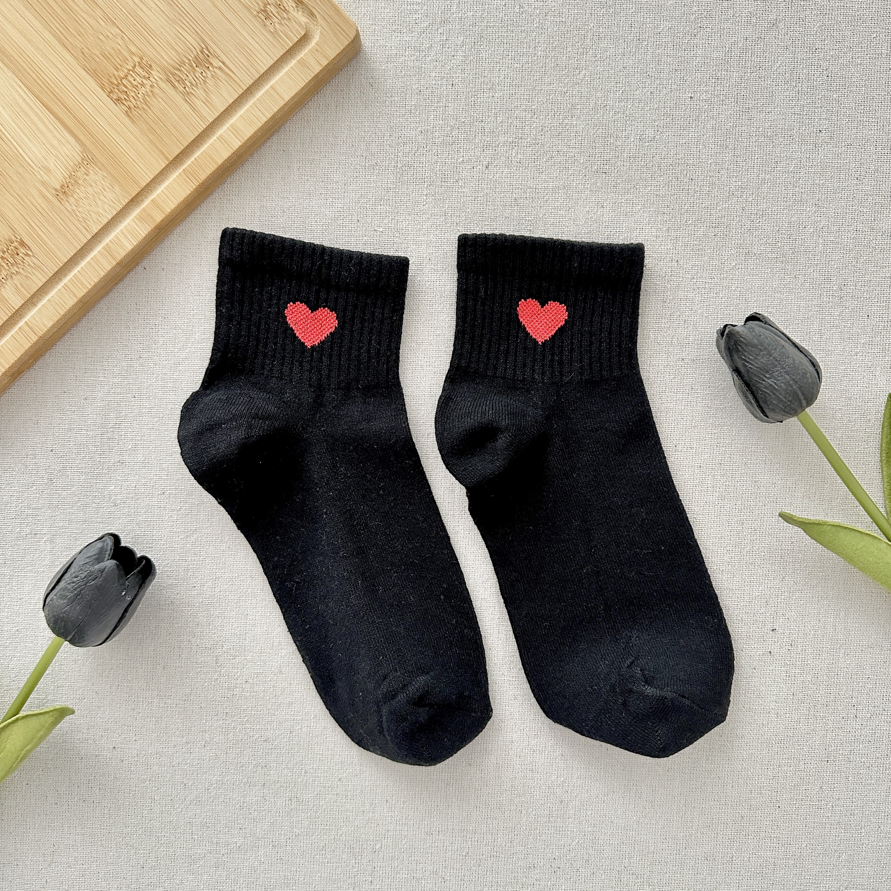 Kalpli Çorap - Siyah