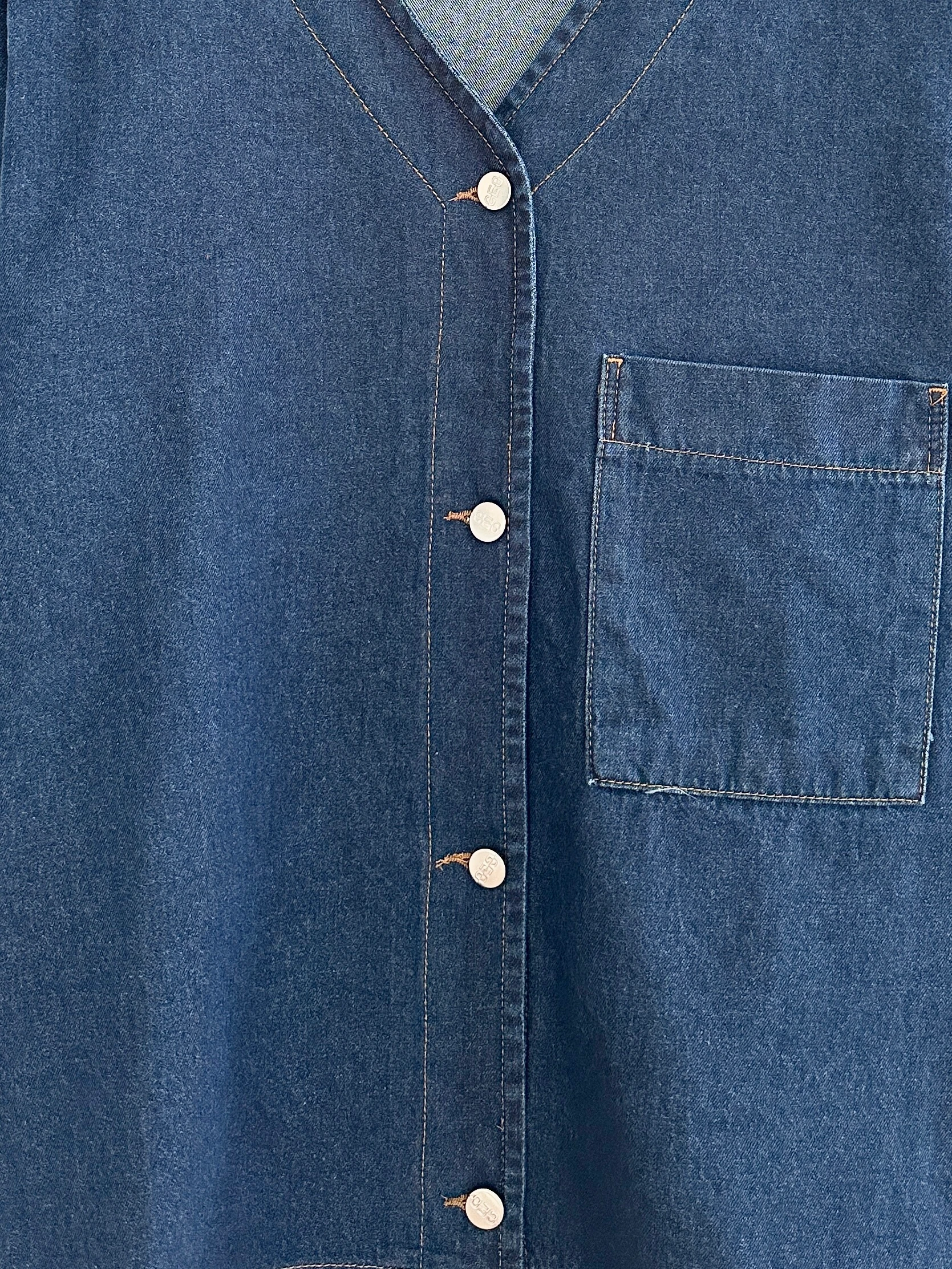 Kot Ceket - Koyu Kot Mavisi