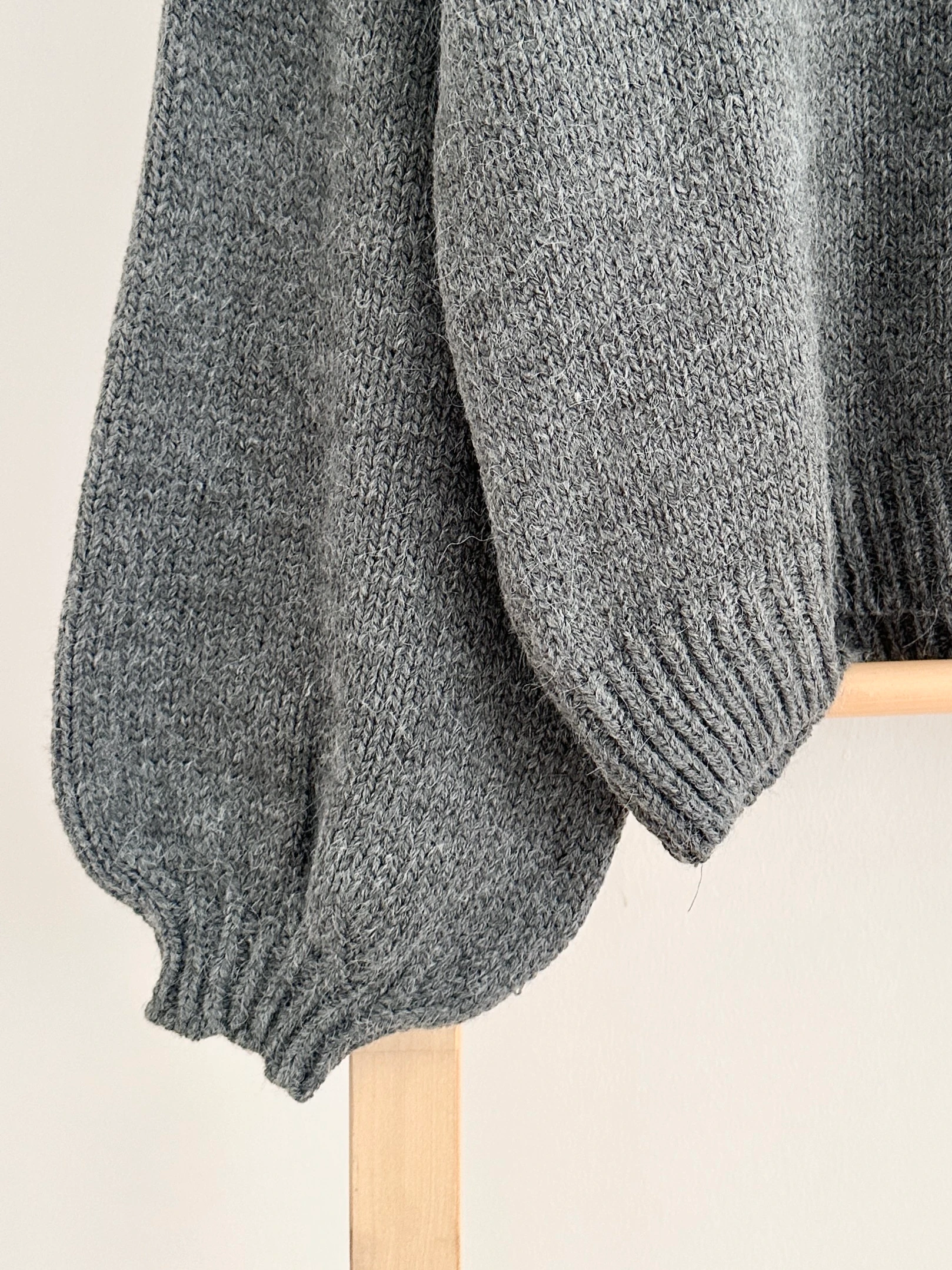 Balon Kol Oversize Kazak - Antrasit