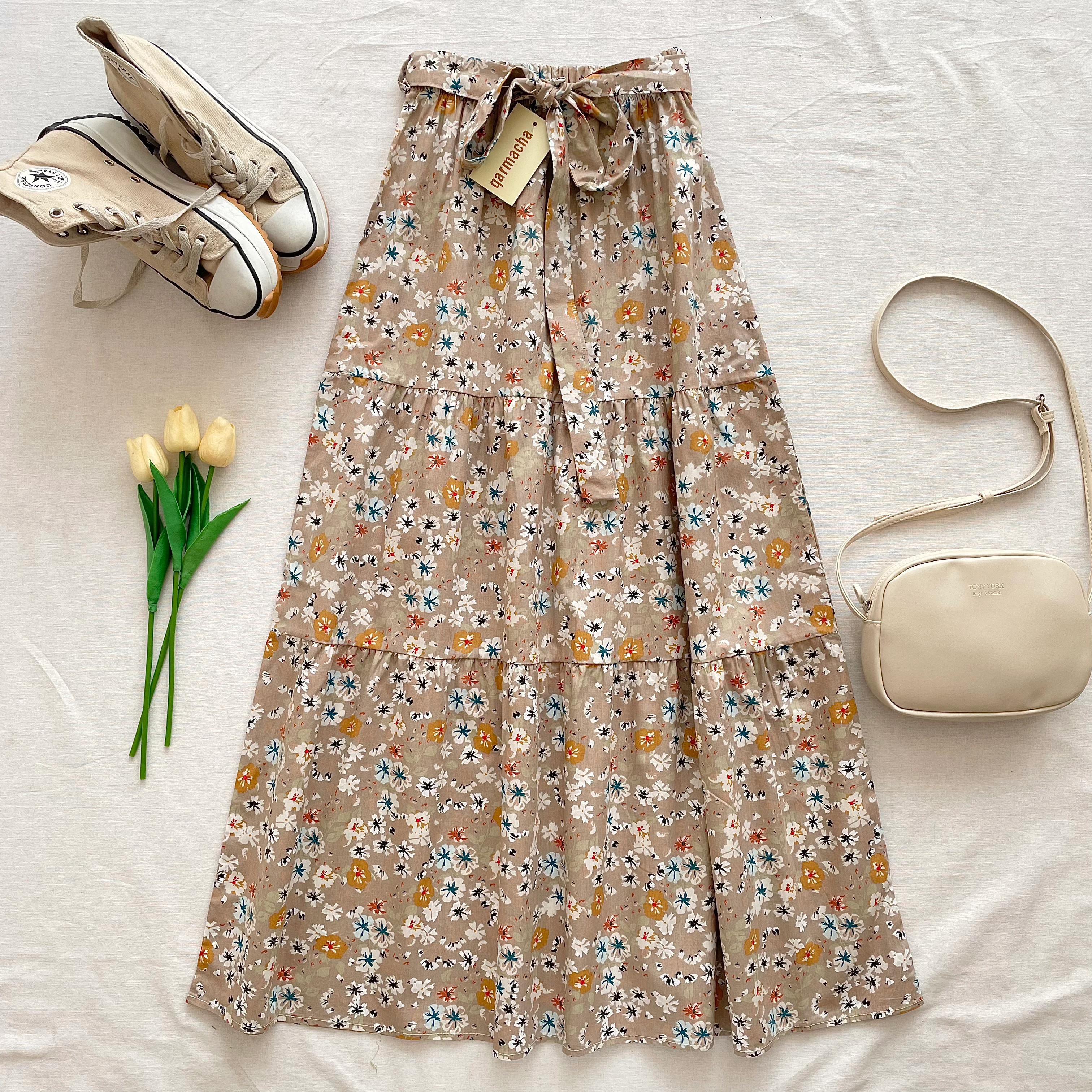 Büyük Menekşe Katlı Etek