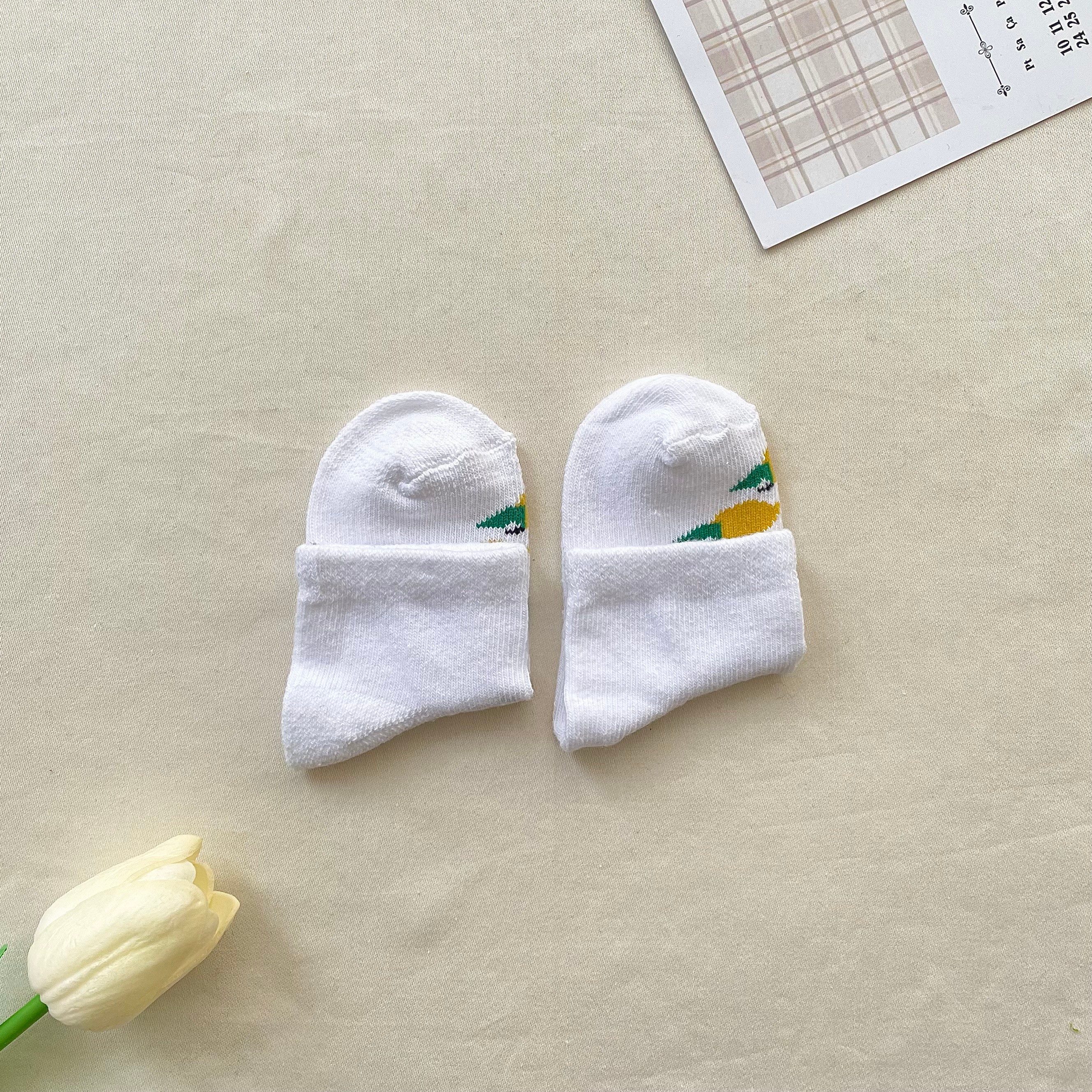 Bebek Çorap - Ananas Desenli