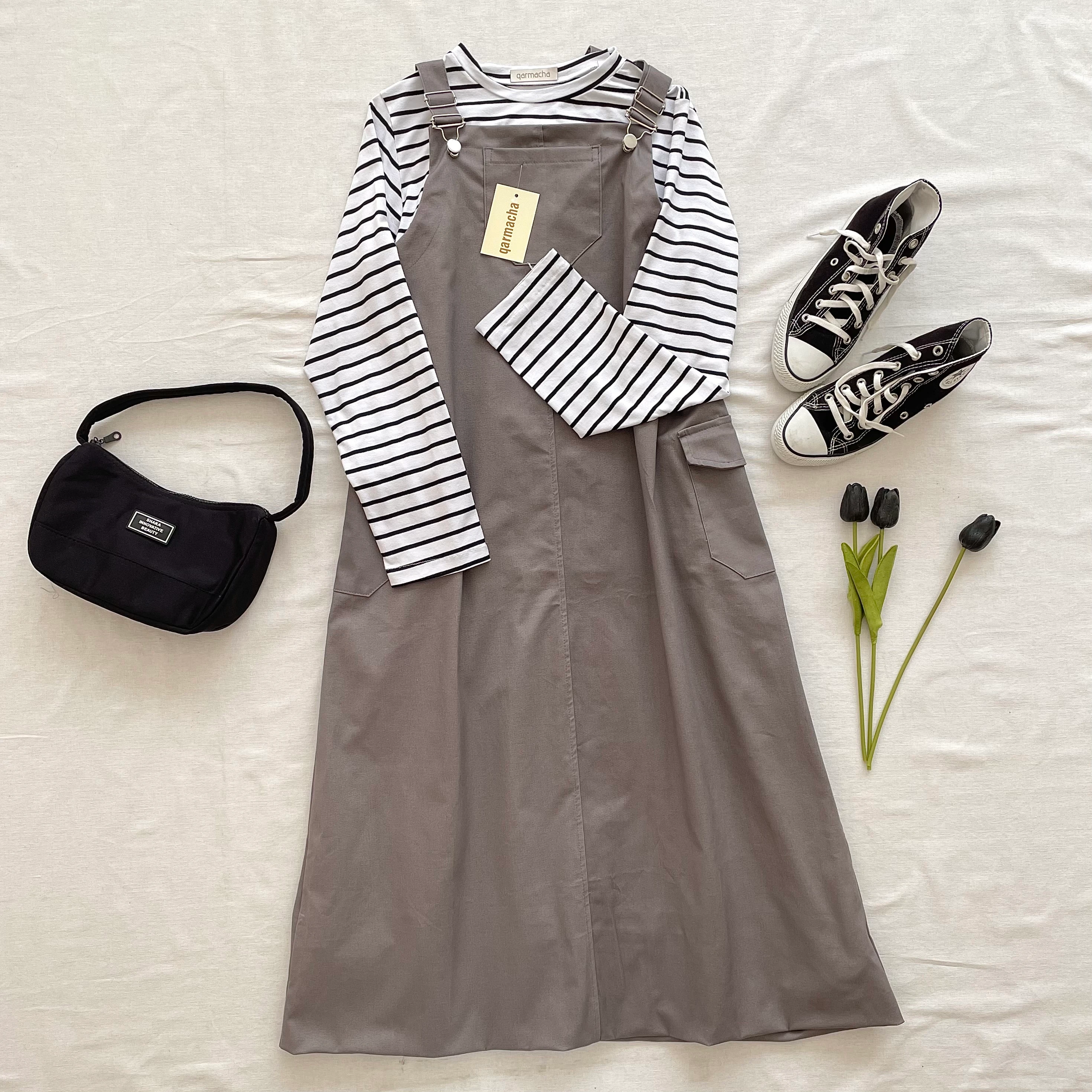 GABARDİN JİLE - Gri