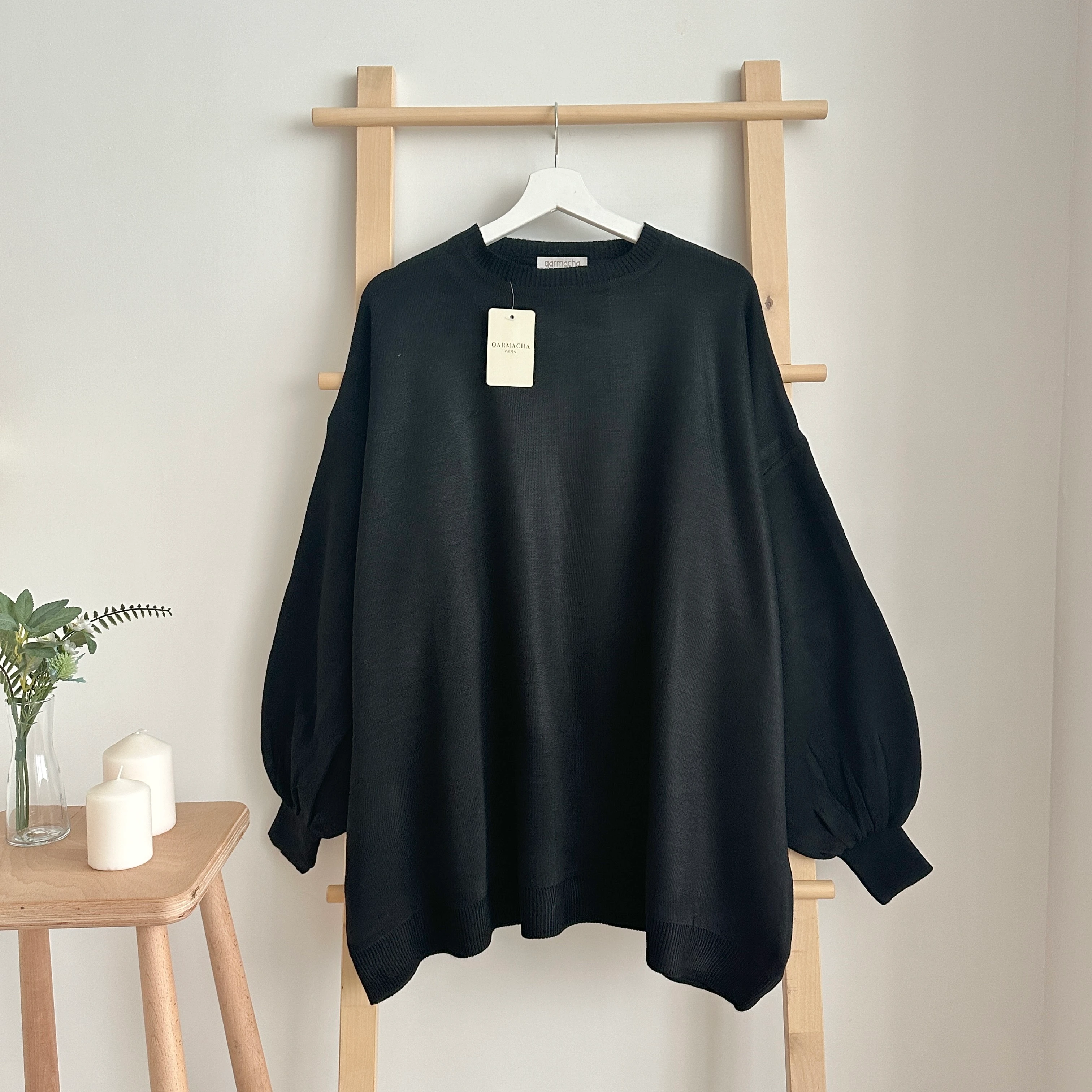 Balon kol Triko Kazak