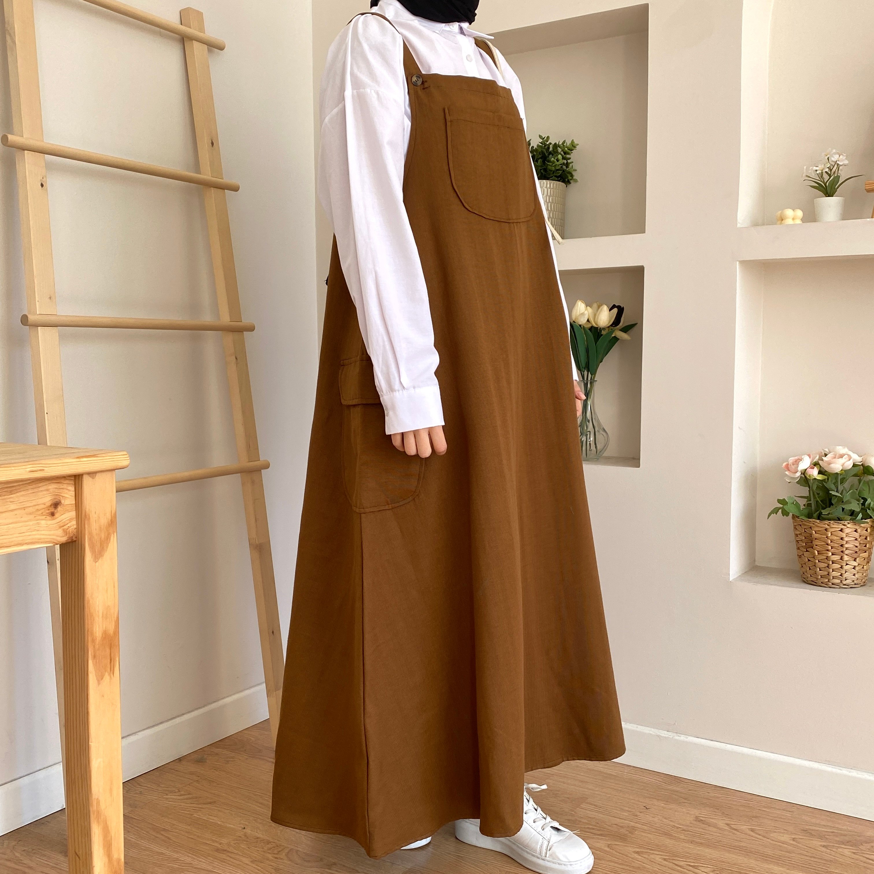 Salaş Keten Jile - Acı Kahve
