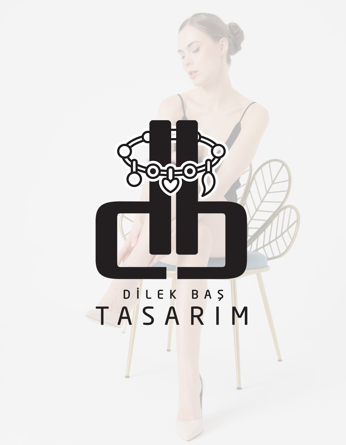 Denizatı ve Turkuaz Taşlı Halhal 