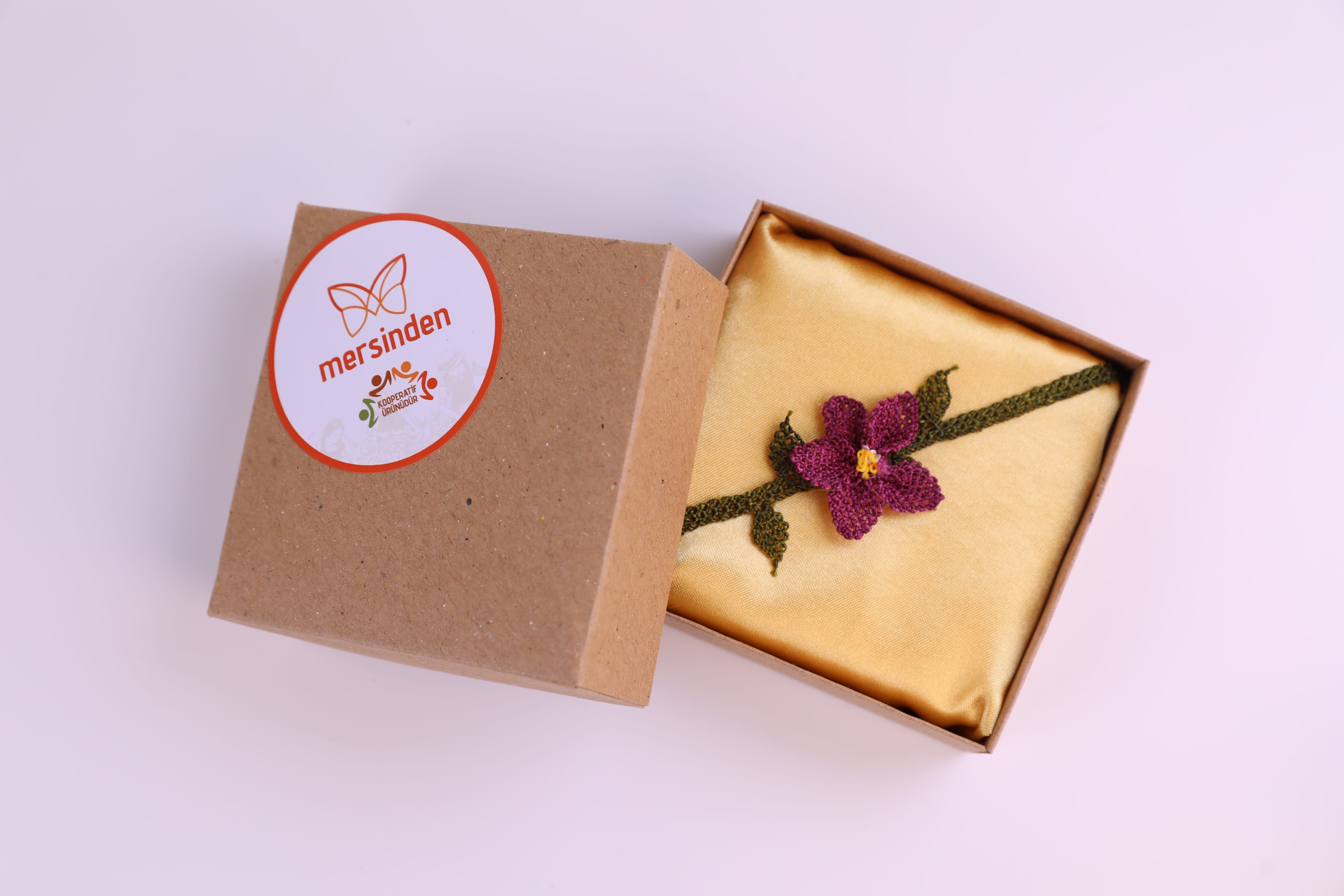 İğne Oyası Bileklik Tek Çiçek