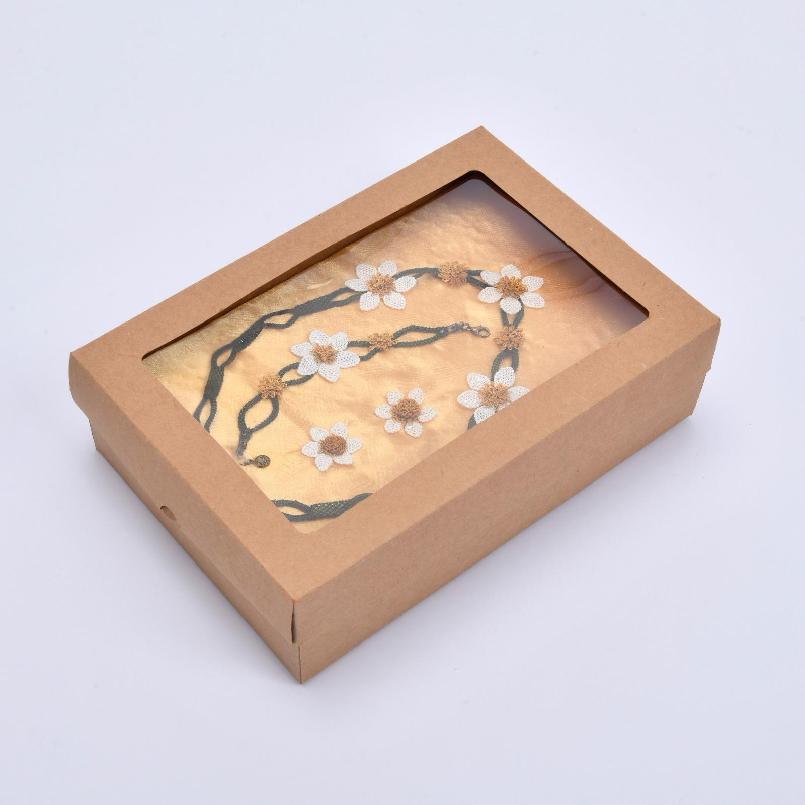 İğne Oyası Anne Sevgisi Kolye Küpe Bileklik  Takım