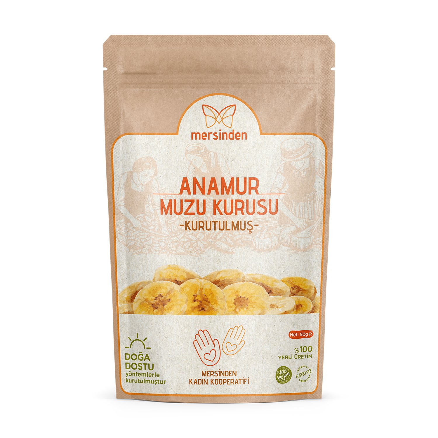 Kurutulmuş Anamur Muzu 