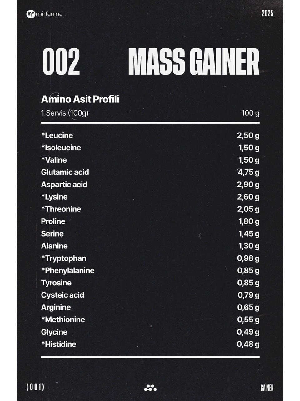 Mass Gainer 30 Servis (Bisküvi Aromalı)