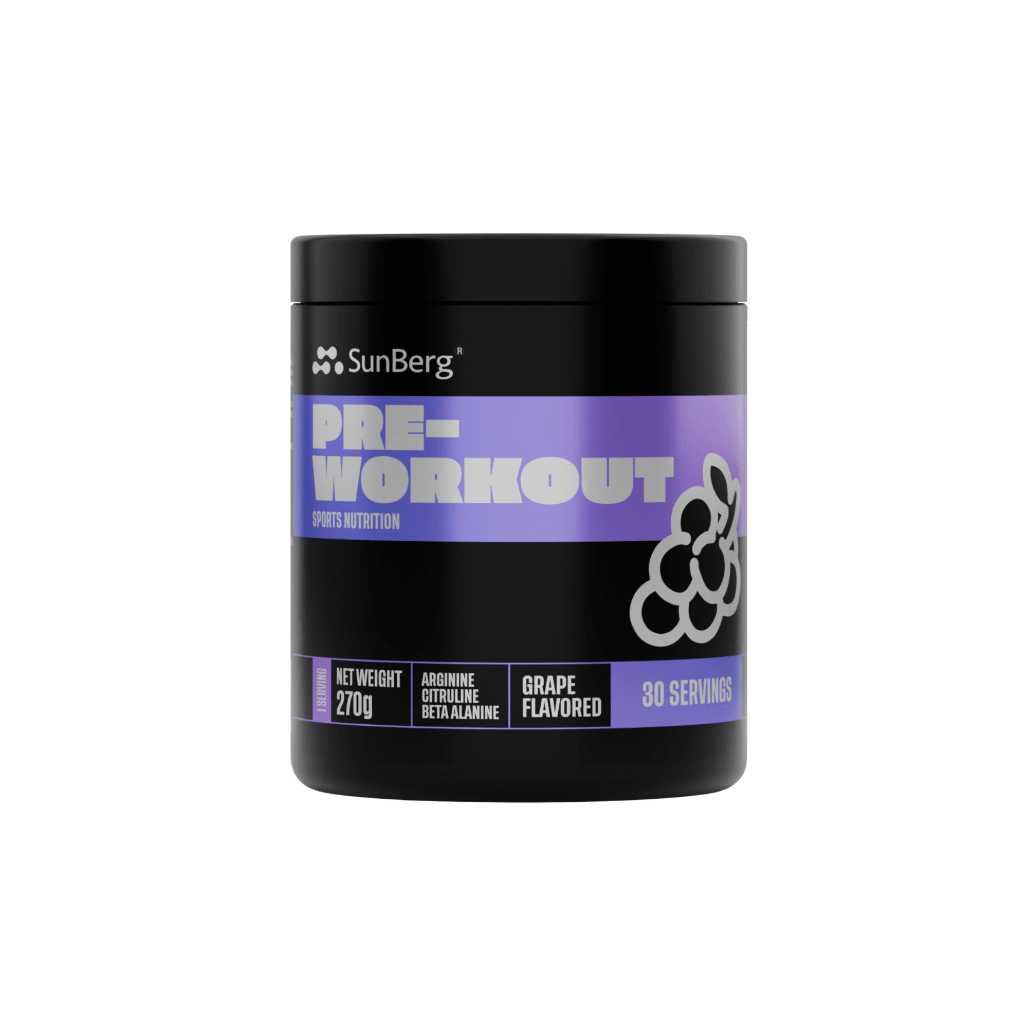 Pre-Workout 30 Servis (Üzüm Aromalı)