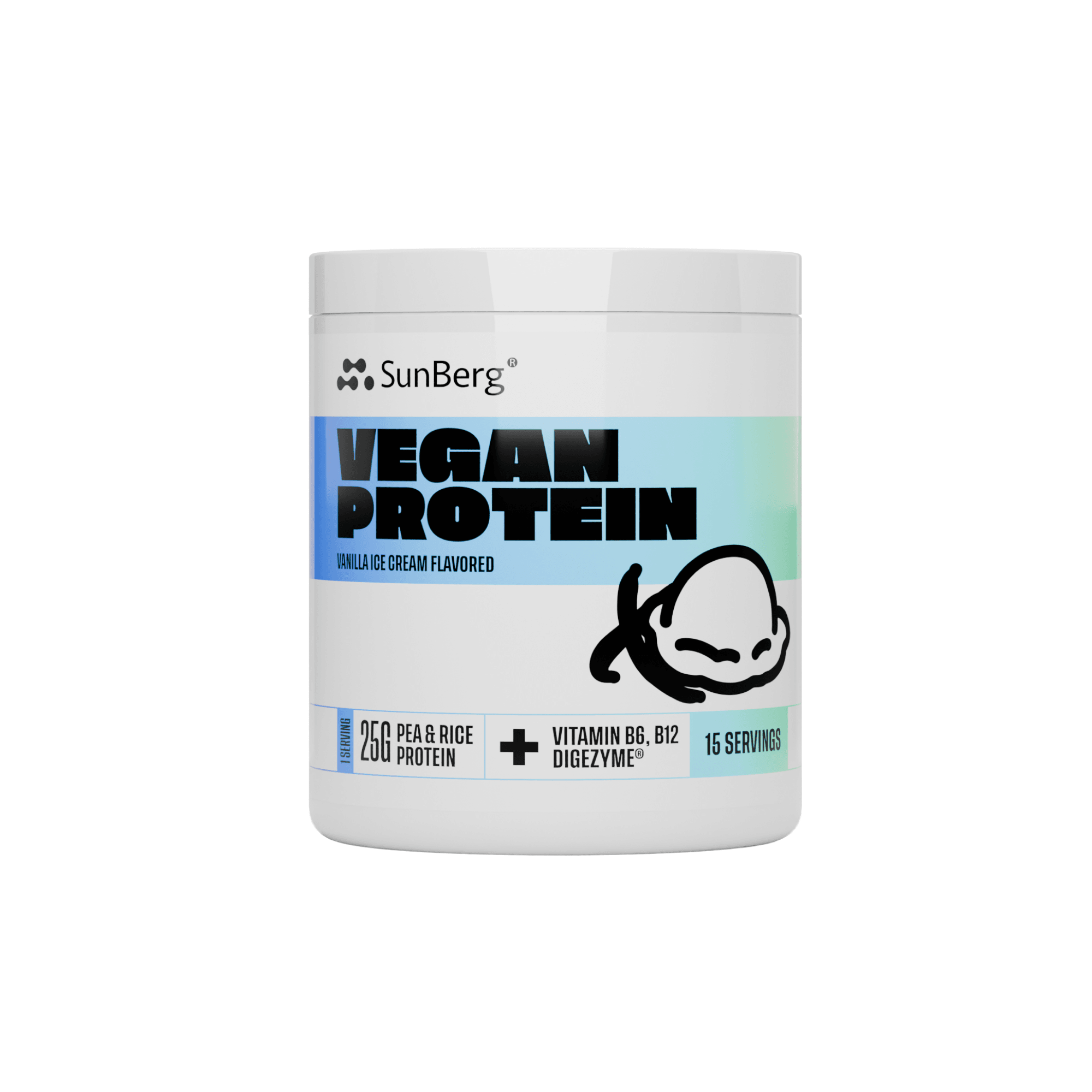 Vegan Protein 15 Servis (Vanilya & Karamel Aromalı)