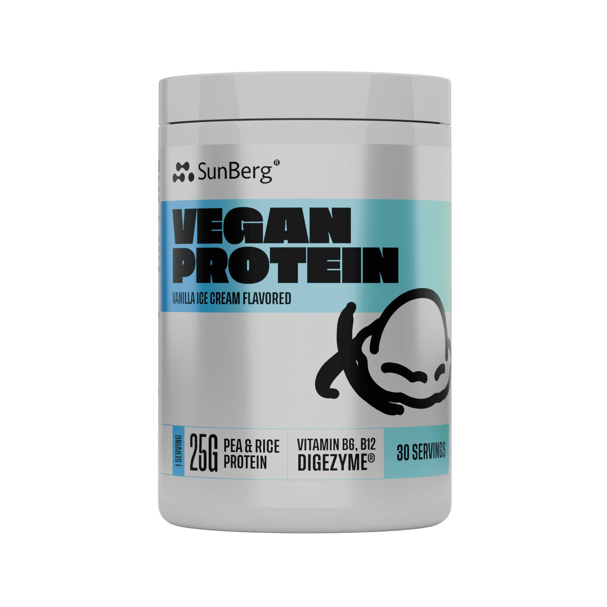 Vegan Protein 30 Servis (Vanilya & Karamel Aromalı)