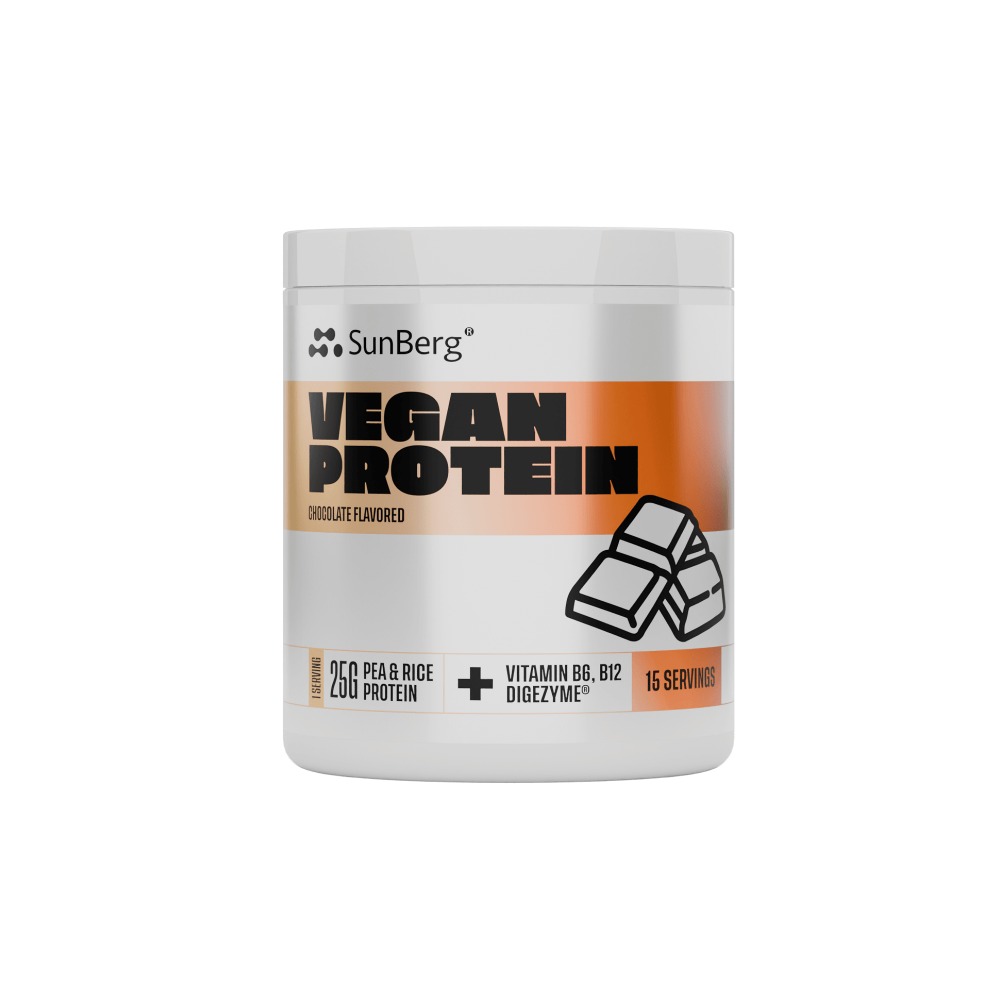 Vegan Protein 15 Servis (Çikolata Aromalı)