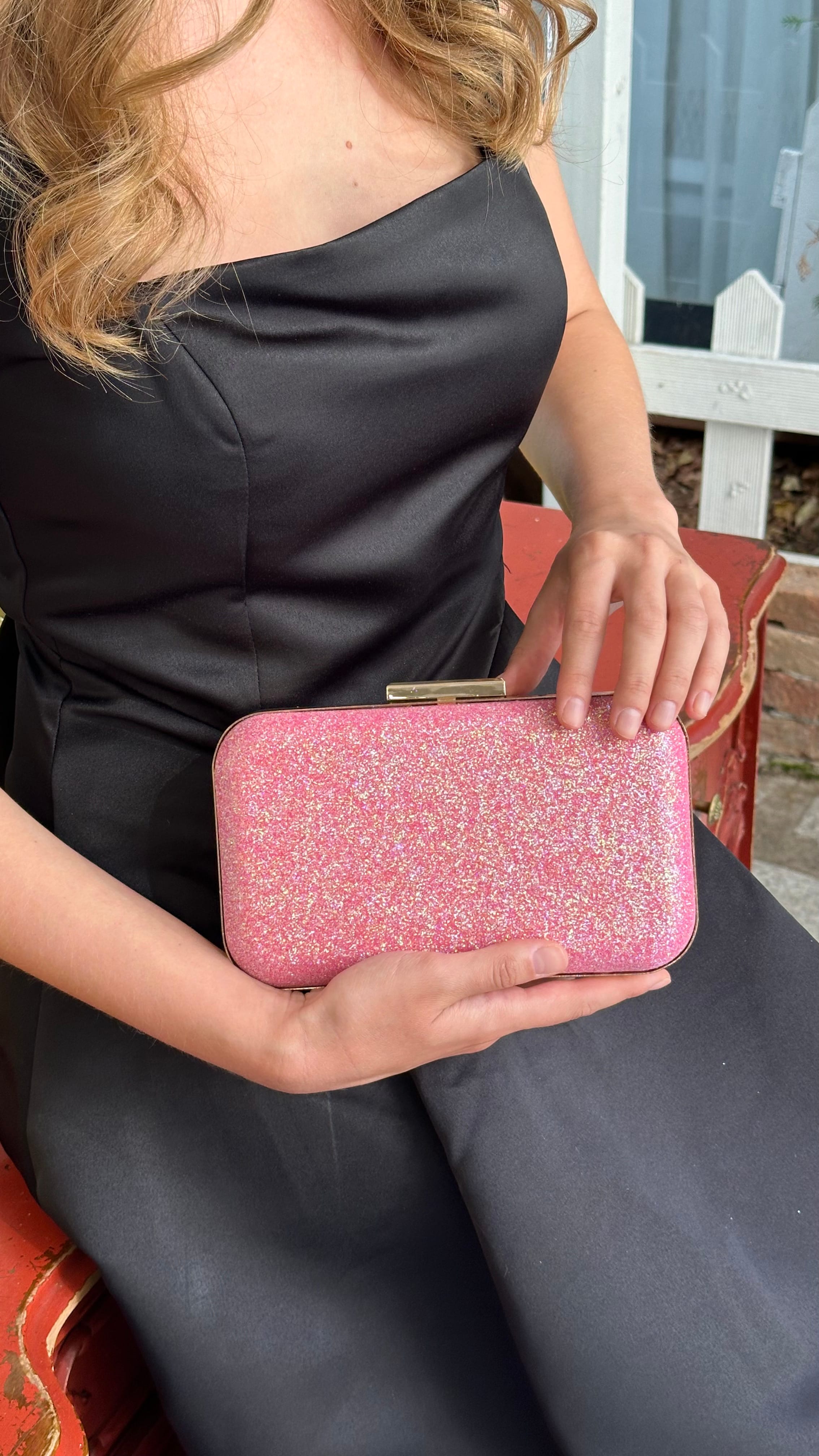 Perla Sim Detaylı Çanta - Pembe